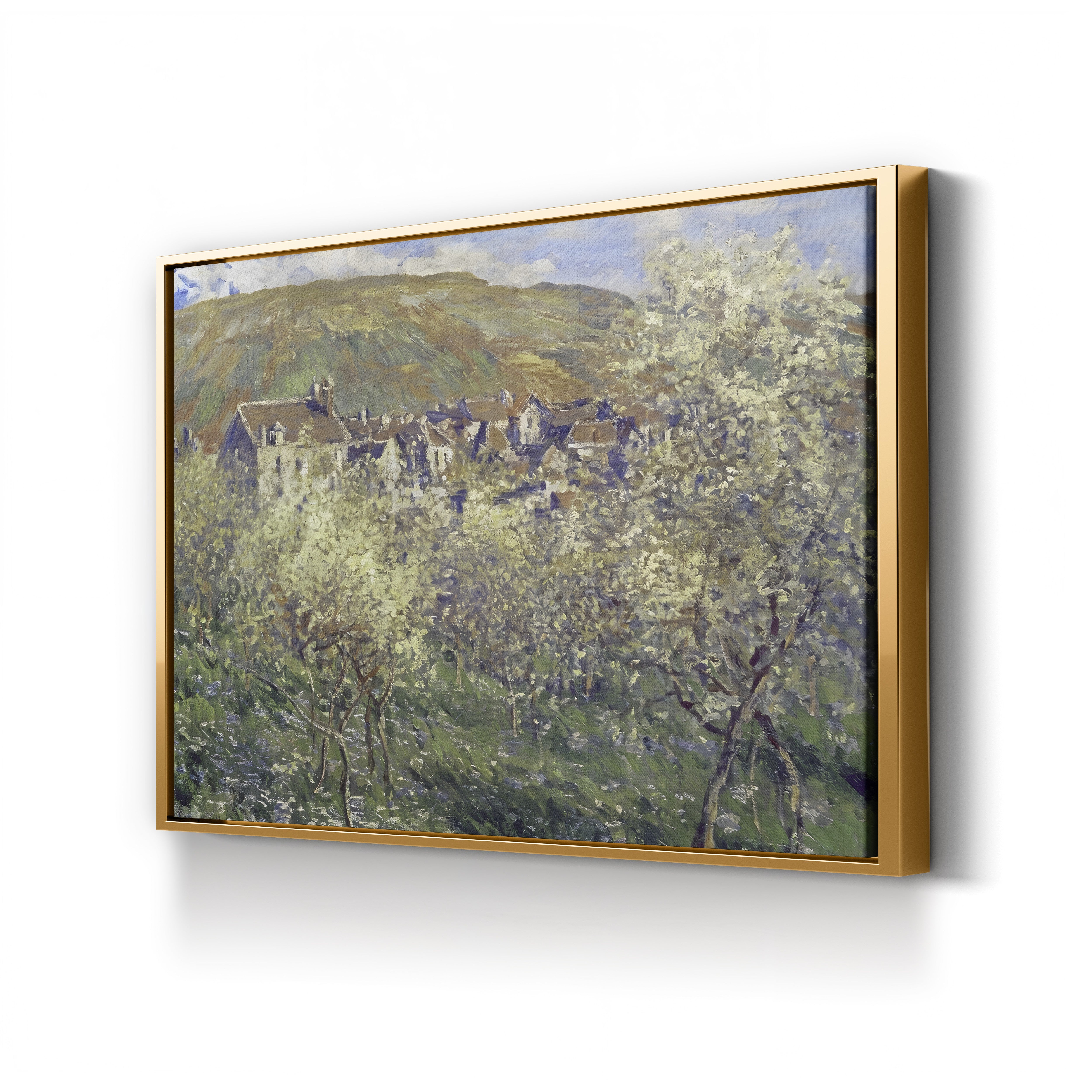 Plum Trees in Blossom (Pruniers en fleurs), 1879 by Claude Monet