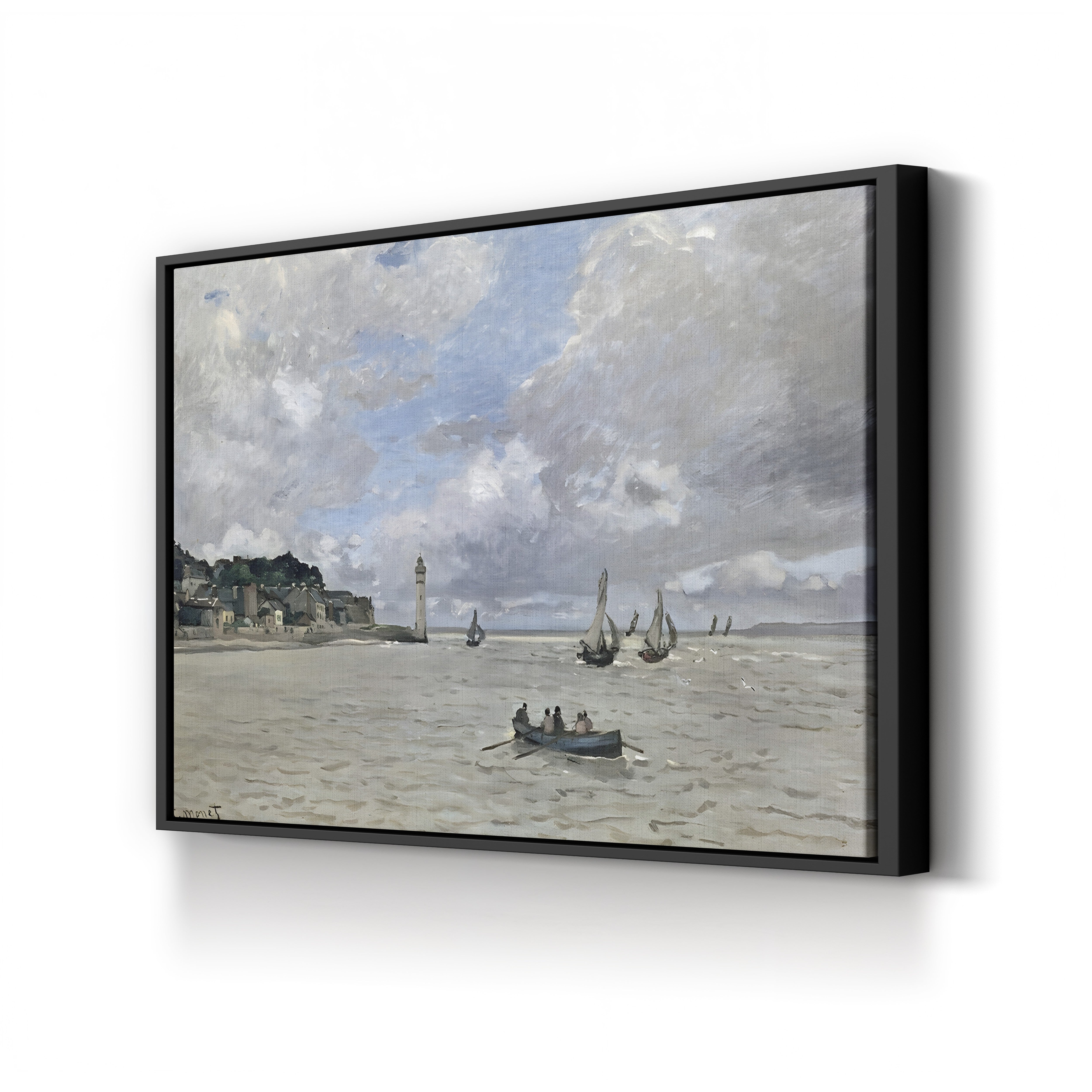 The Lighthouse of the Hospice, Honfleur (Le Phare de l’Hospice), 1864 by Claude Monet