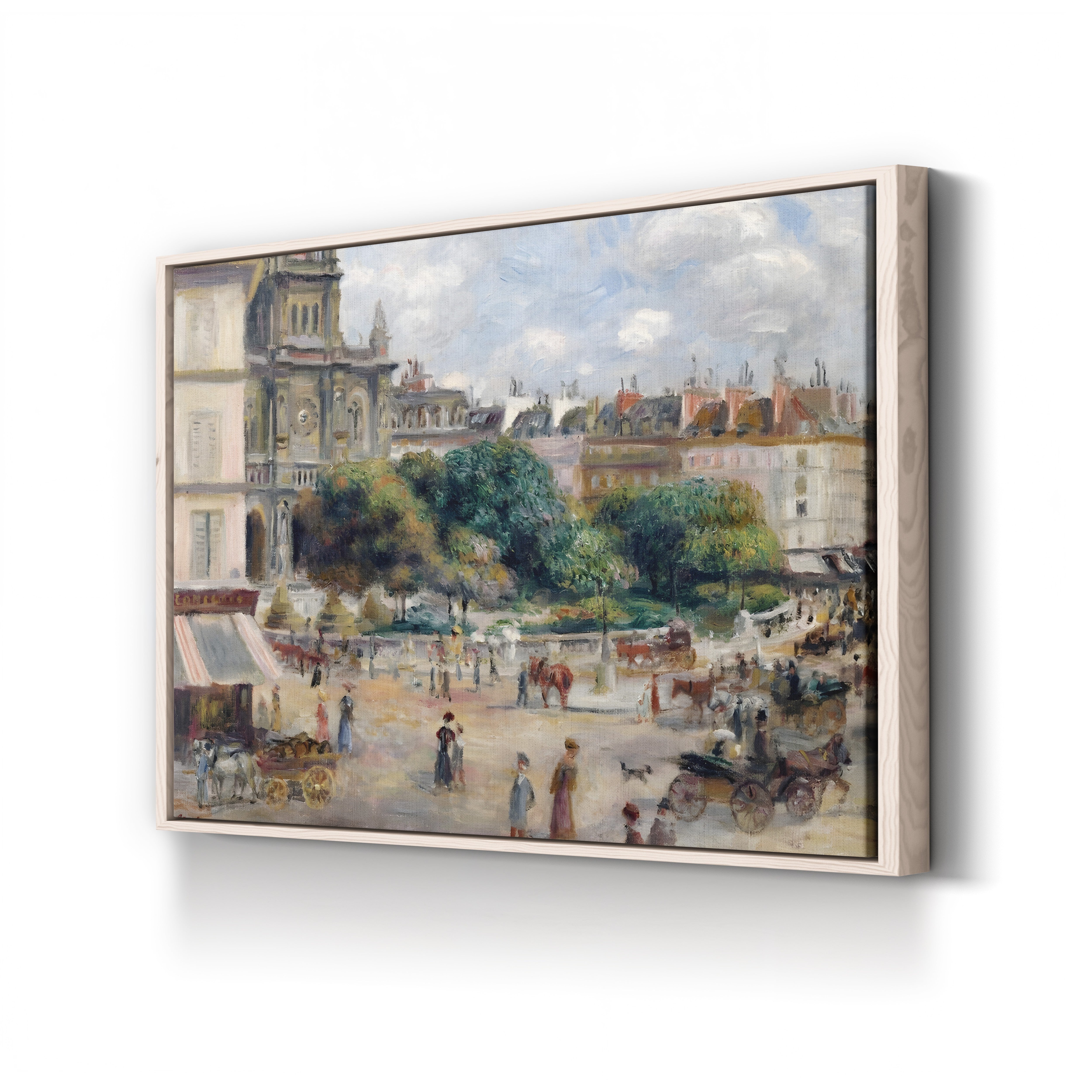 Place de la Trinité, 1893 – Renoir Wall Art | Impressionist Canvas