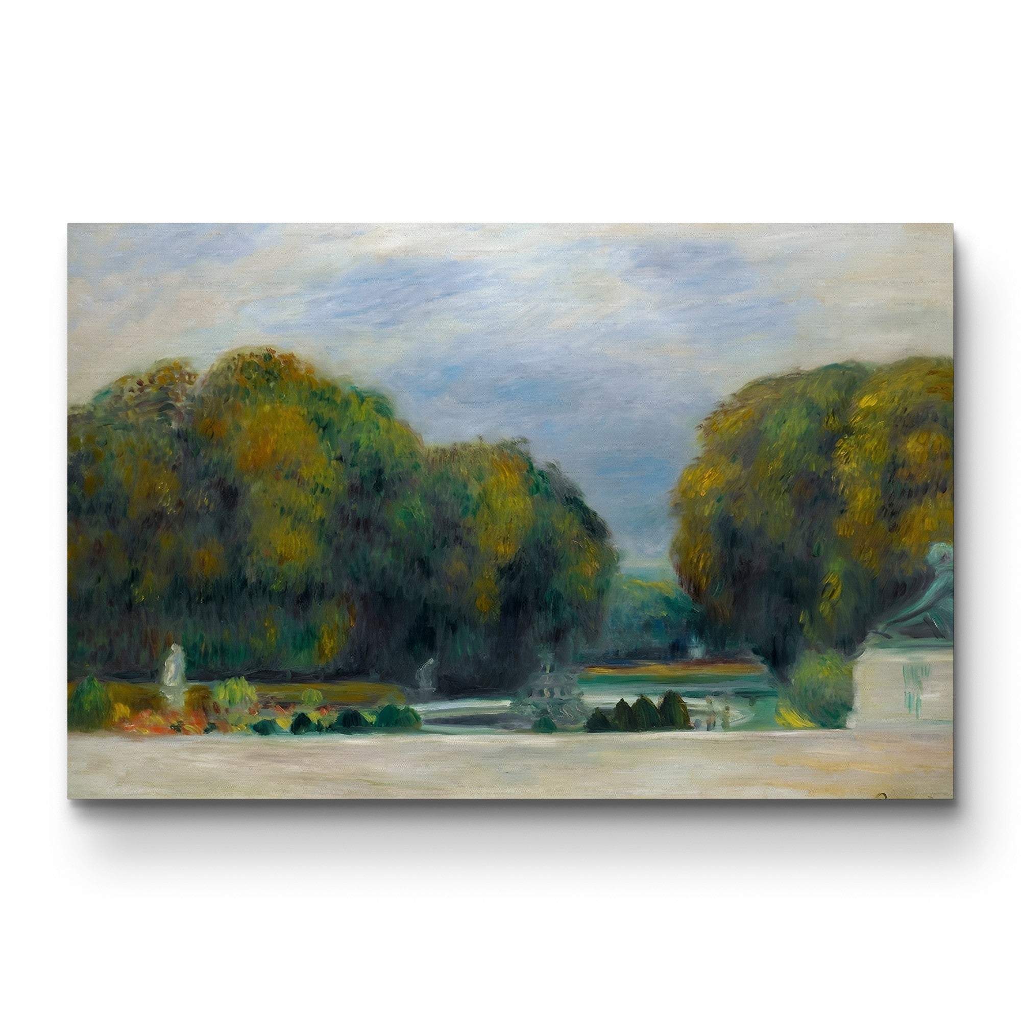 Versailles – Pierre-Auguste Renoir Wall Art | Impressionist Garden Canvas Print