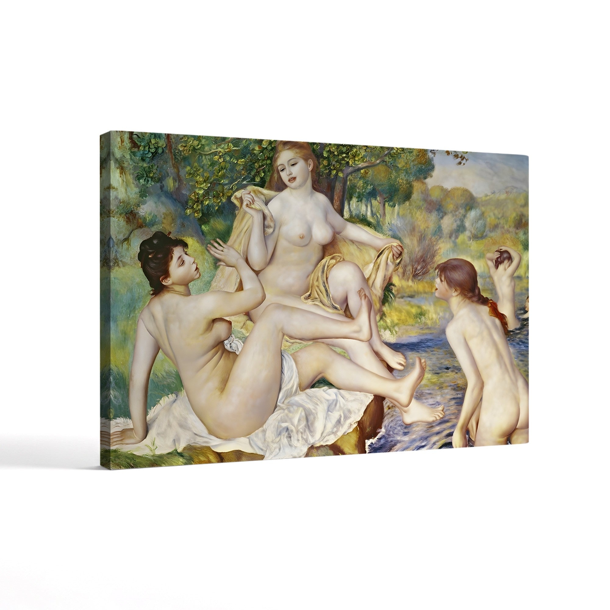 The Bathers, 1887 – Pierre-Auguste Renoir Wall Art | Classical Impressionist Canvas Print