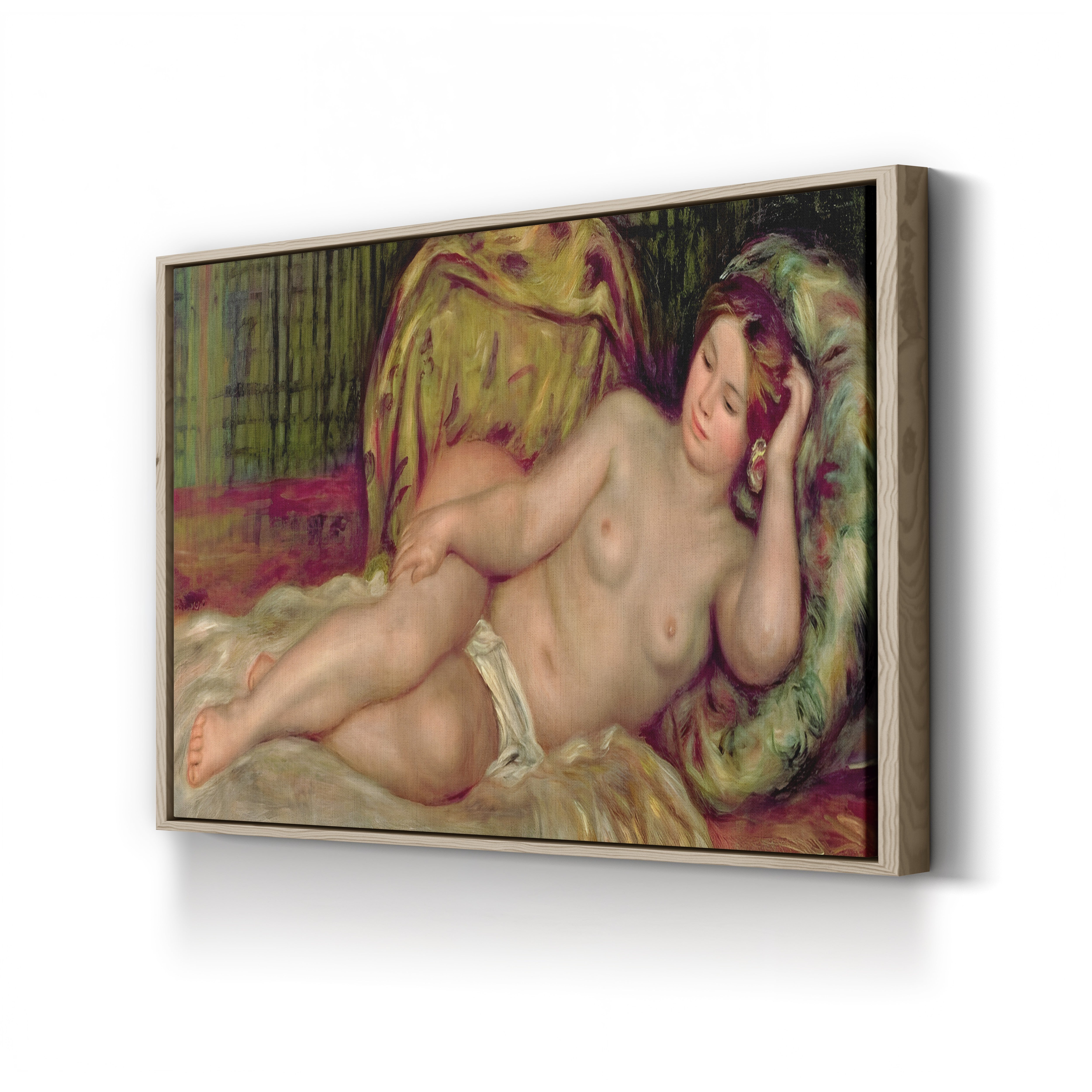 Large Nude, 1907 – Renoir Wall Art | Impressionist Figure Canvas