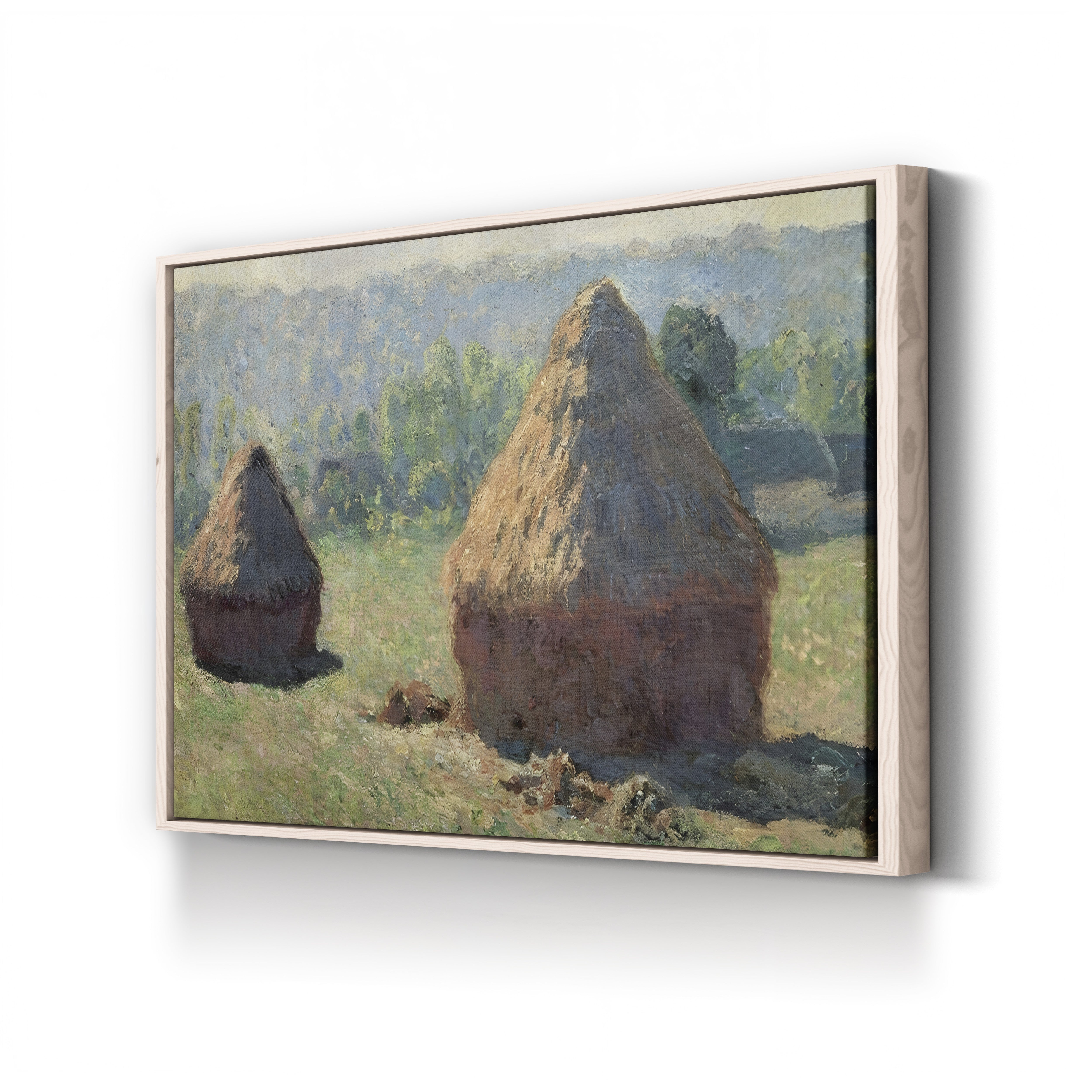 Haystacks, End of Summer (Meules, fin de l’été), 1891 by Claude Monet