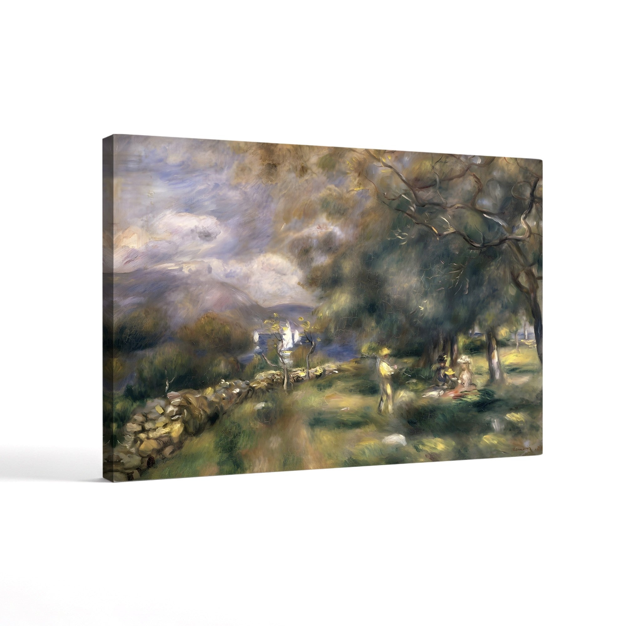 Peninsula of Saint Jean, 1888 – Renoir Wall Art | Impressionist Canvas