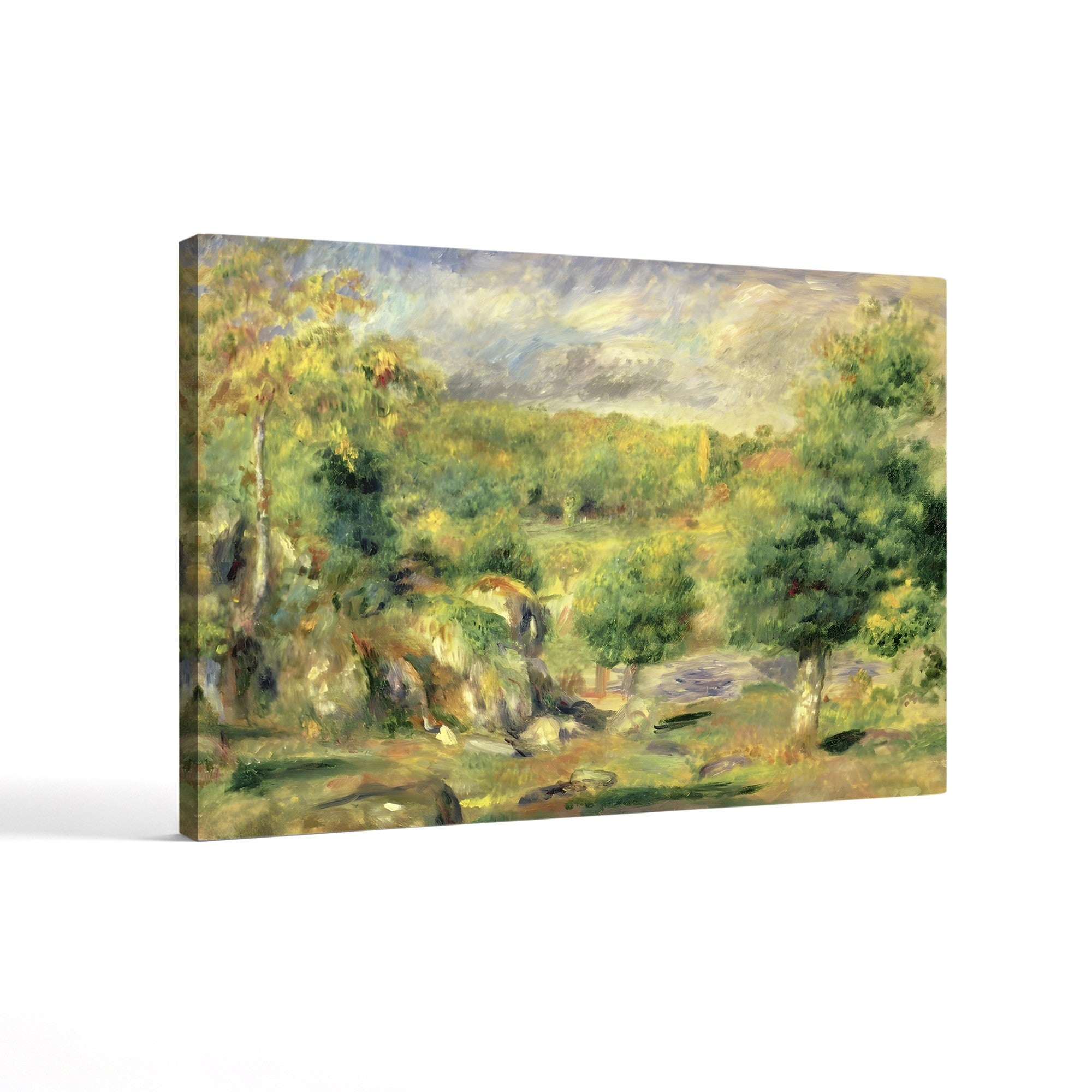 Pont-Aven, 1892 – Renoir Wall Art | Impressionist Landscape Canvas