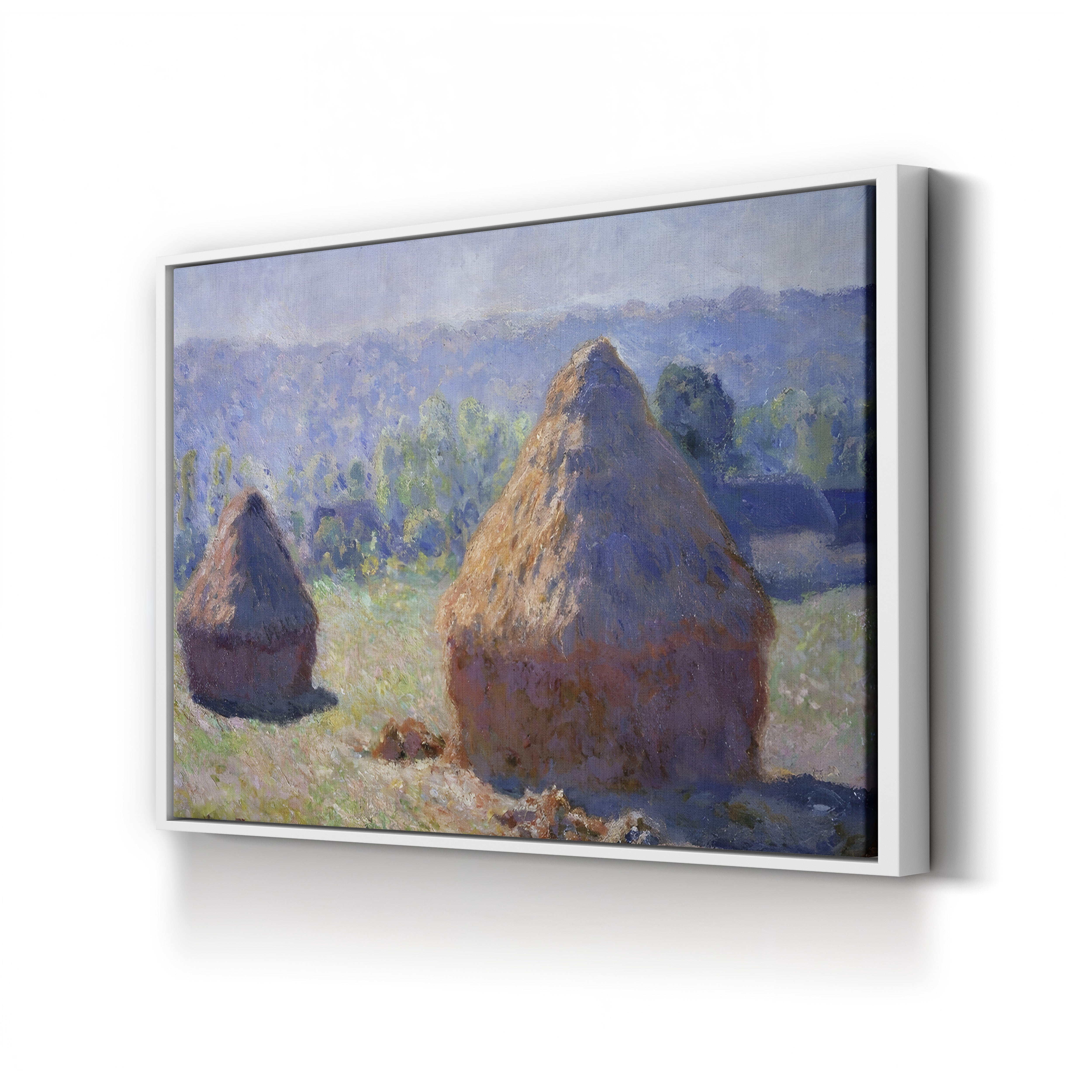 Haystacks, End of Summer – Claude Monet Wall Art | Impressionist Series Canvas Print
