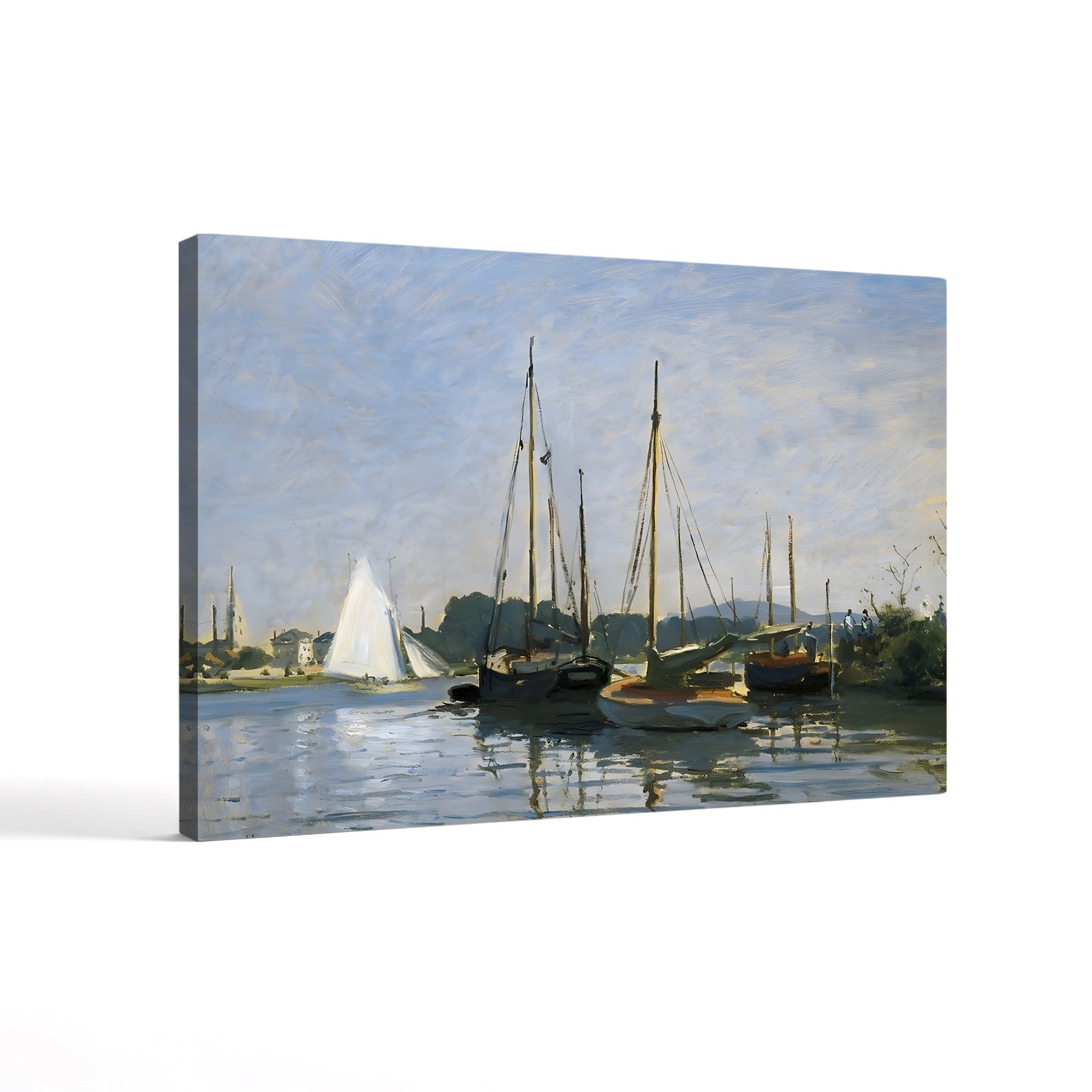 Pleasure Boats at Argenteuil (Bateaux de plaisance), 1872-73 by Claude Monet