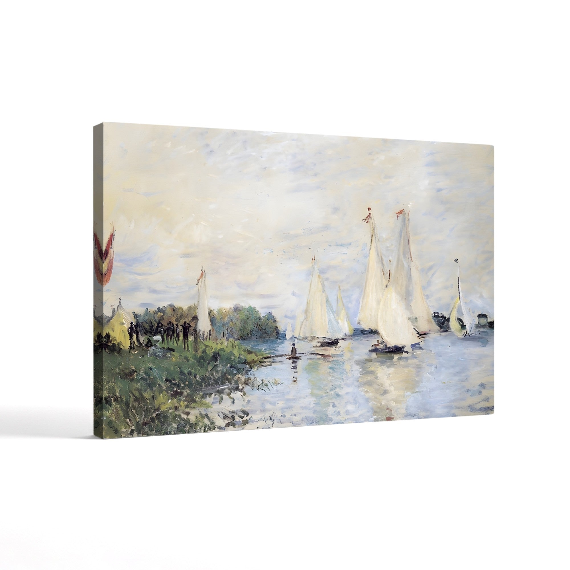Regatta at Argenteuil (Les Barques, Régates à Argenteuil), 1874 by Claude Monet