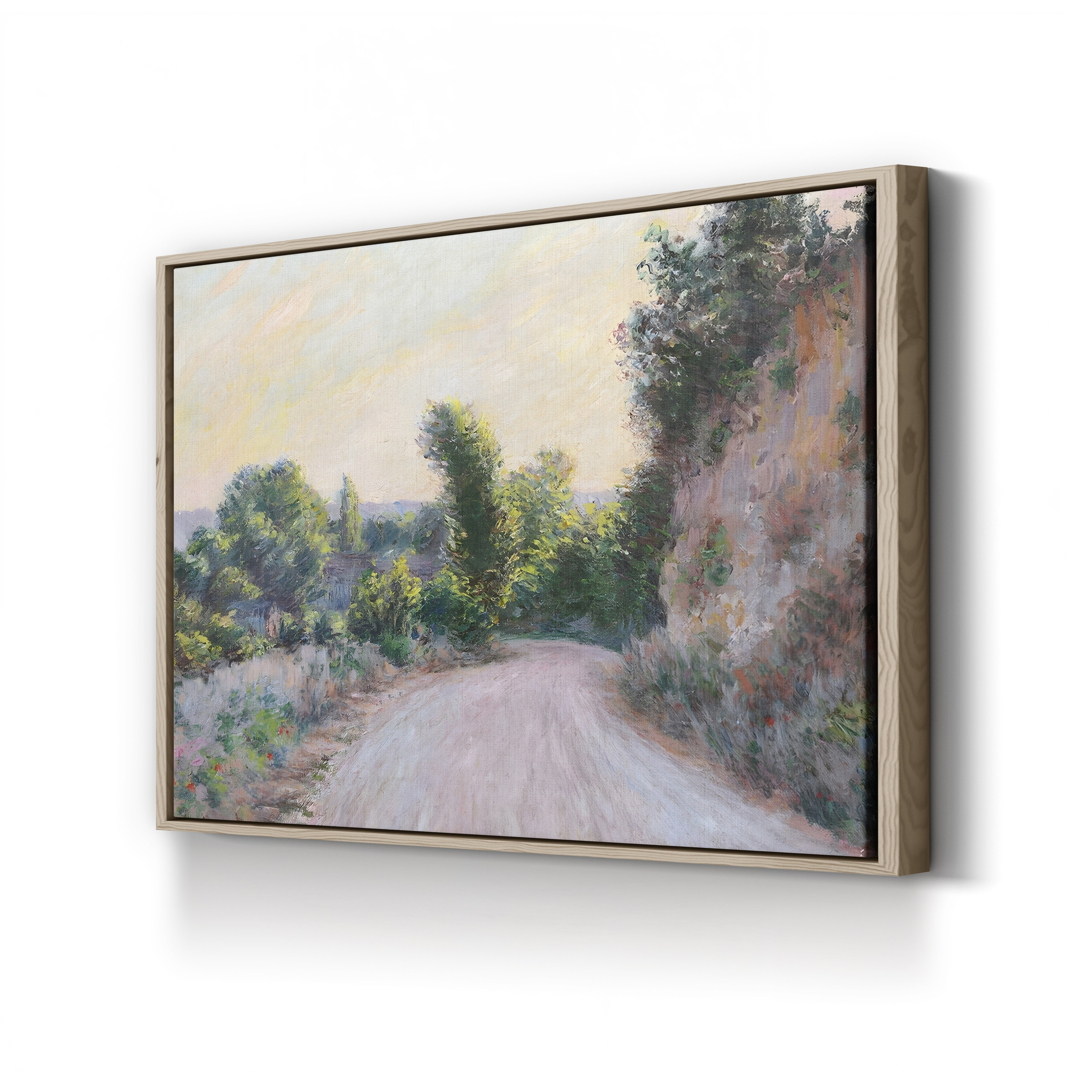 Road near Giverny (Chemin près de Giverny), 1885 by Claude Monet