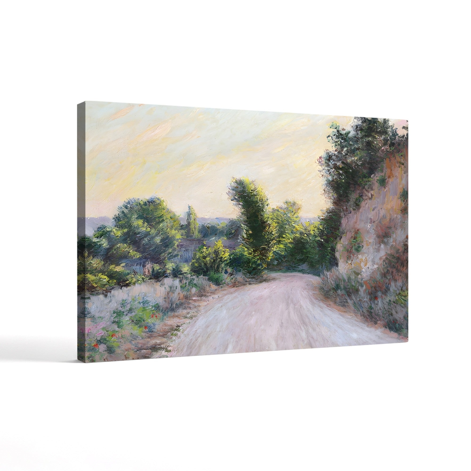 Road near Giverny (Chemin près de Giverny), 1885 by Claude Monet