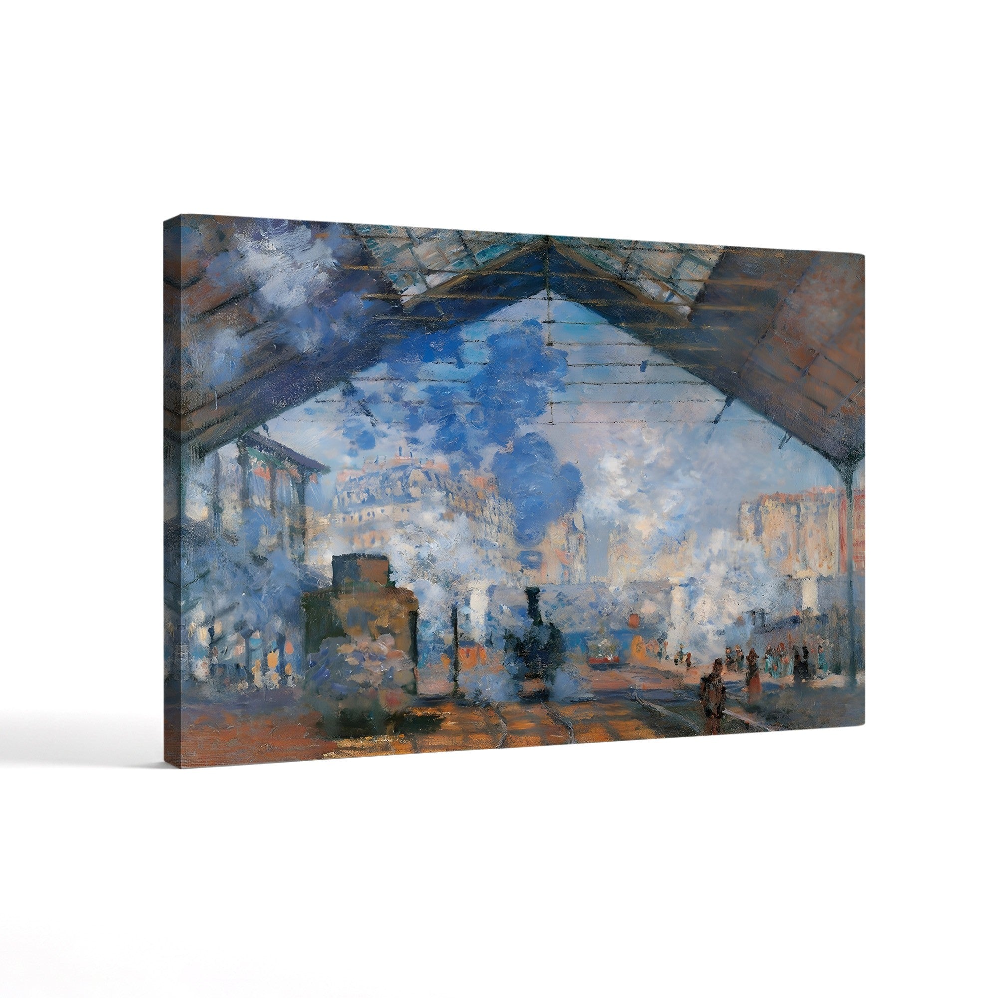 The Saint-Lazare Station (La Gare Saint-Lazare), 1877 by Claude Monet
