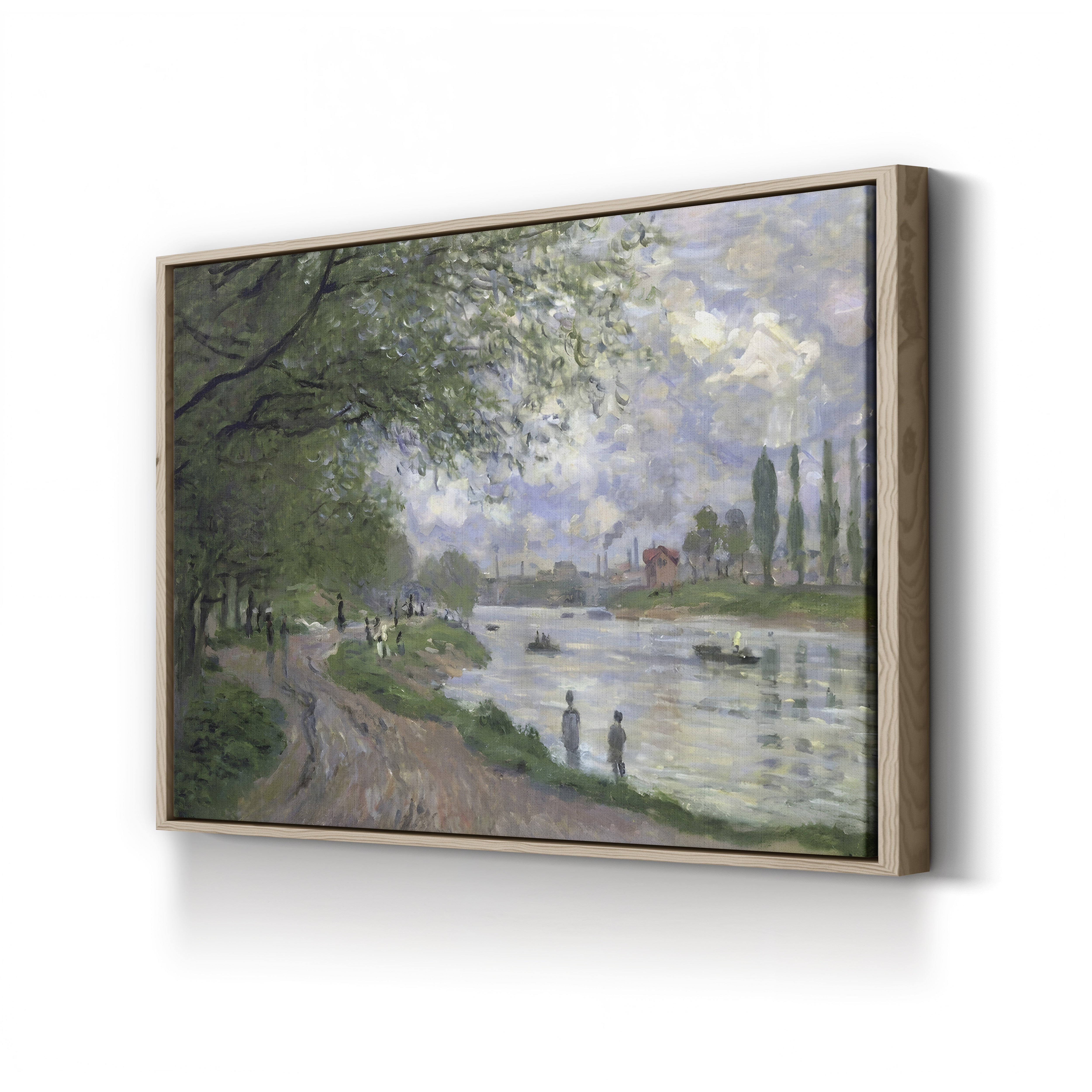 The Island of La Grande Jatte (L’Île de la Grande Jatte), 1878 by Claude Monet