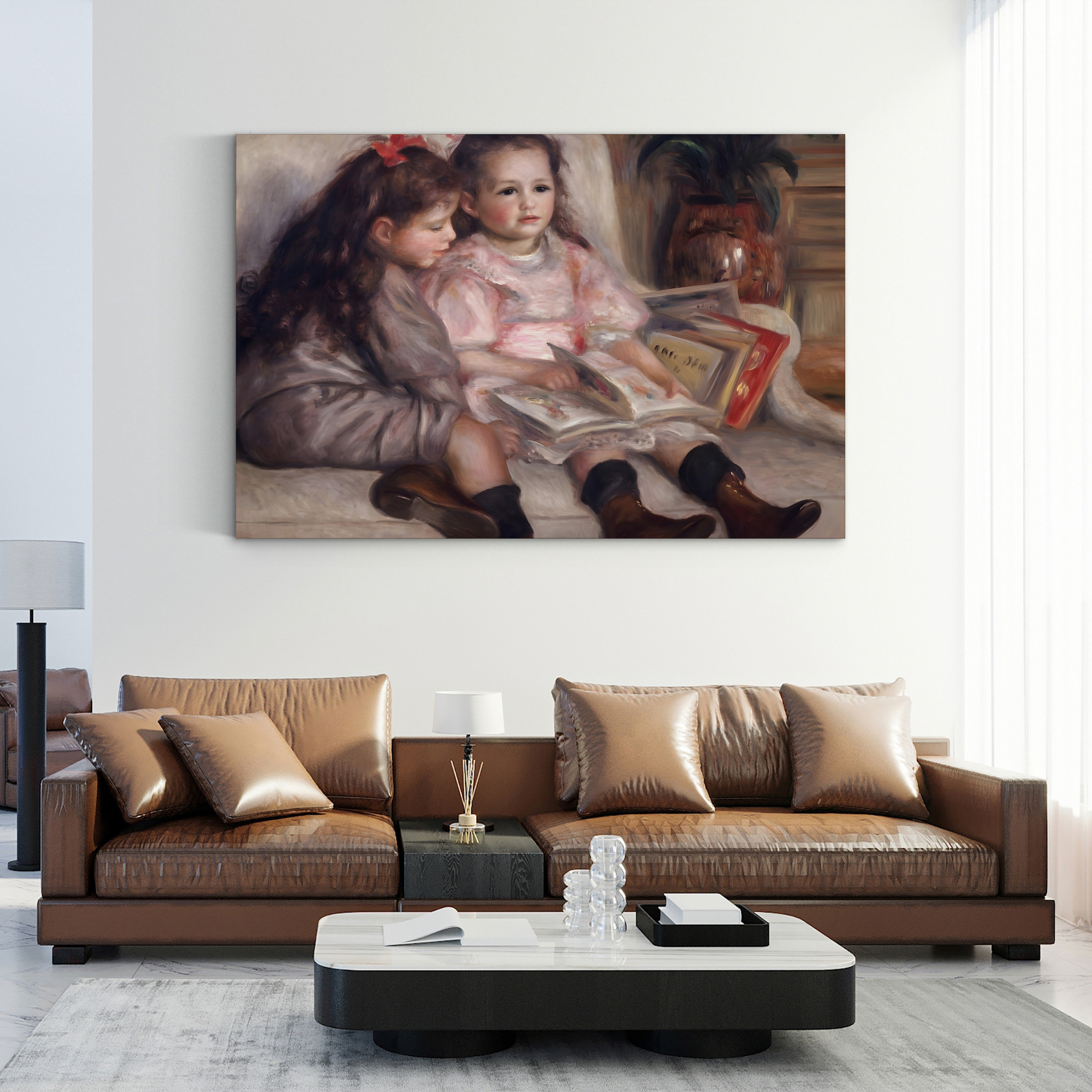 Children of Martial Caillebotte, 1895 – Renoir Wall Art | Impressionist