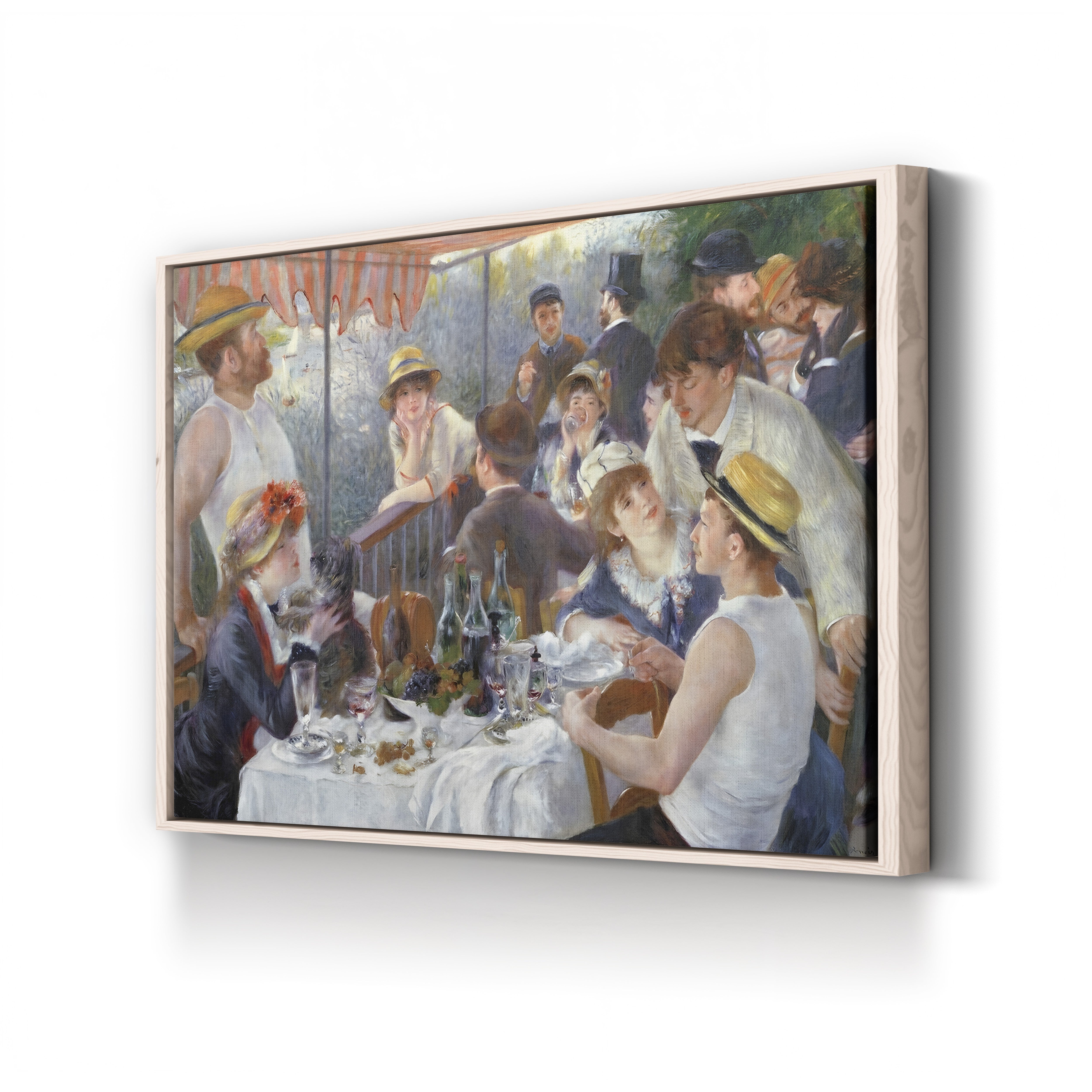 Luncheon of the Boating Party, 1881 – Pierre-Auguste Renoir Wall Art | Impressionist Masterpiece Canvas Print