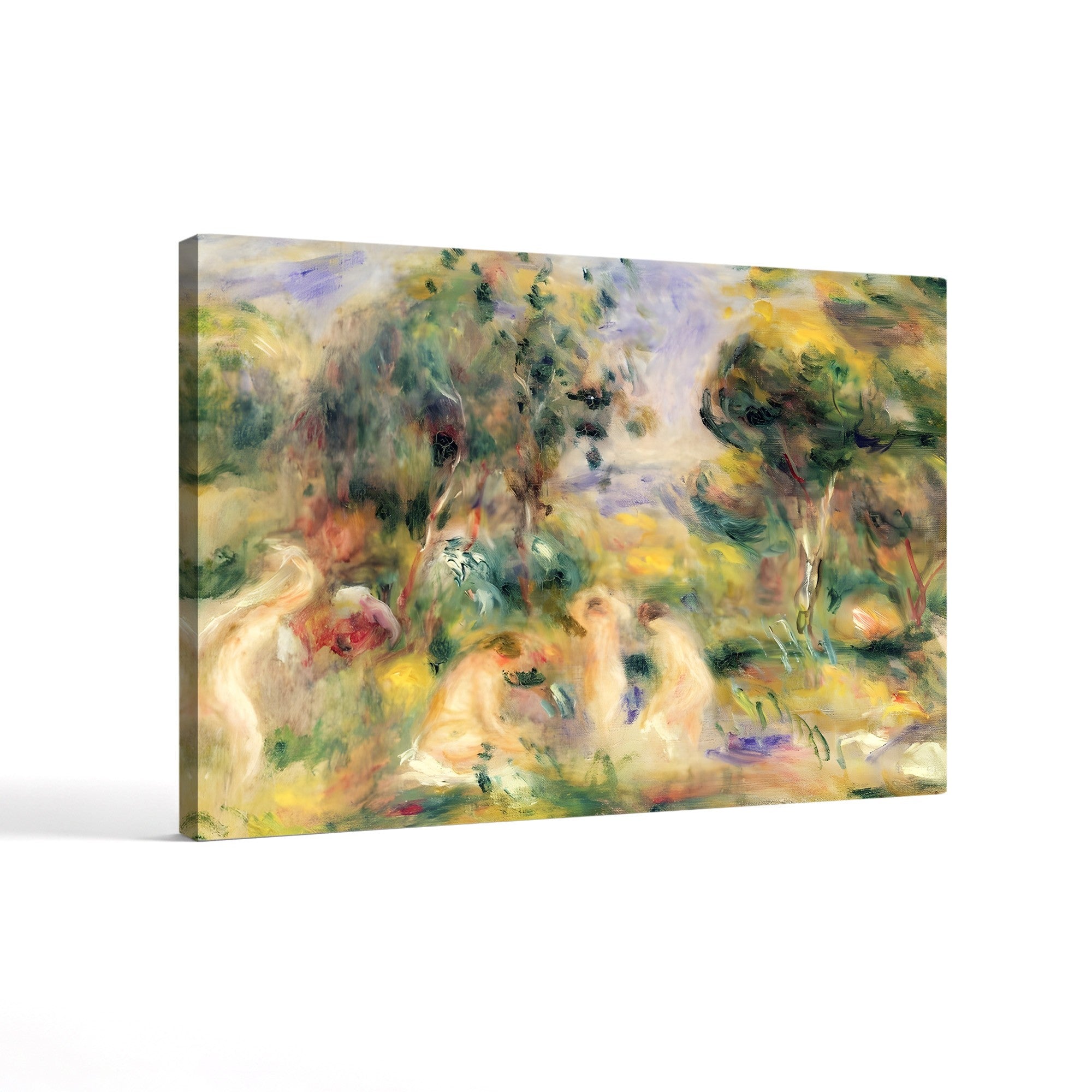 The Bathers – Pierre-Auguste Renoir Wall Art | Impressionist Bather Canvas Print