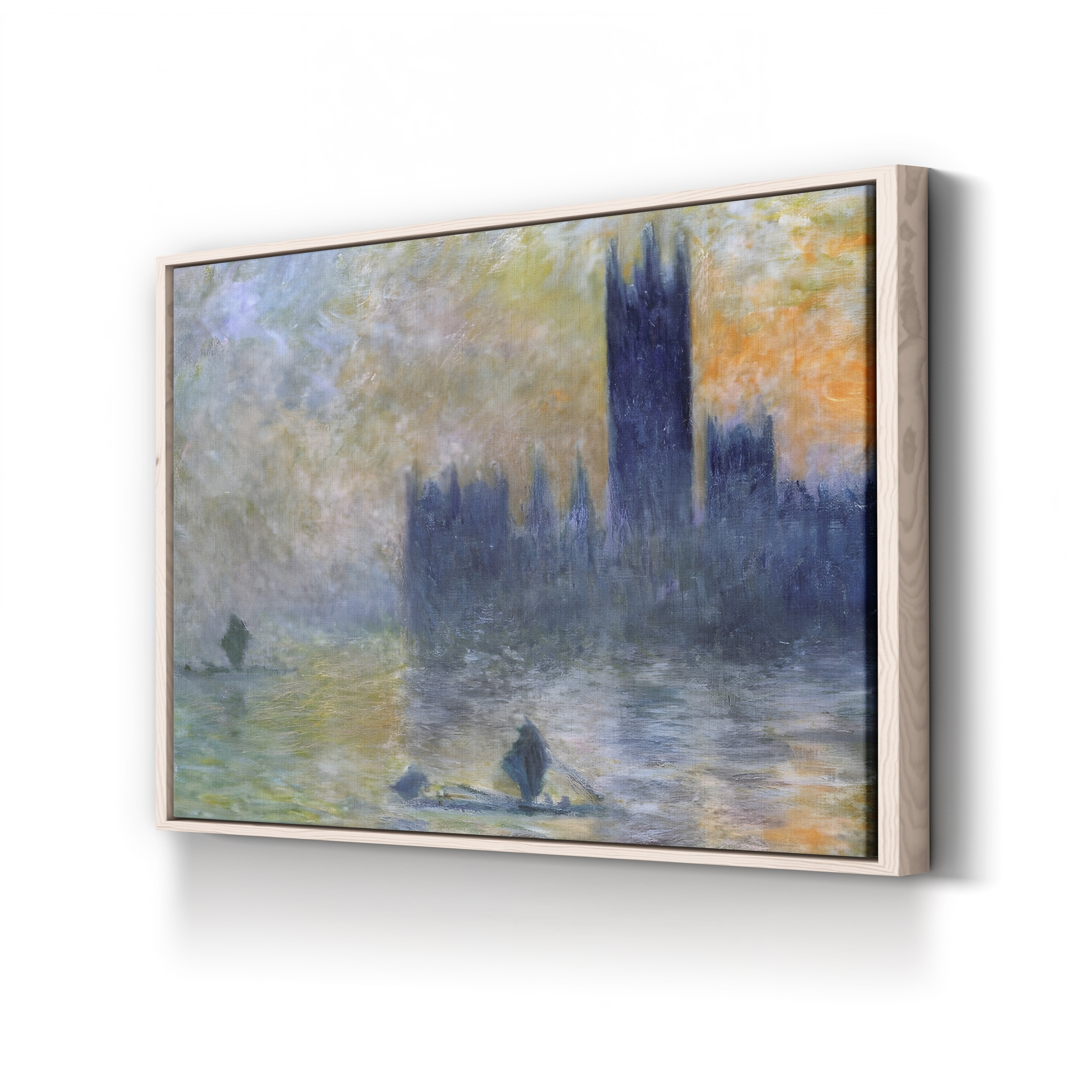 The Houses of Parliament, Effect of Fog (Le Parlement, effet de brouillard), 1903-04 by Claude Monet