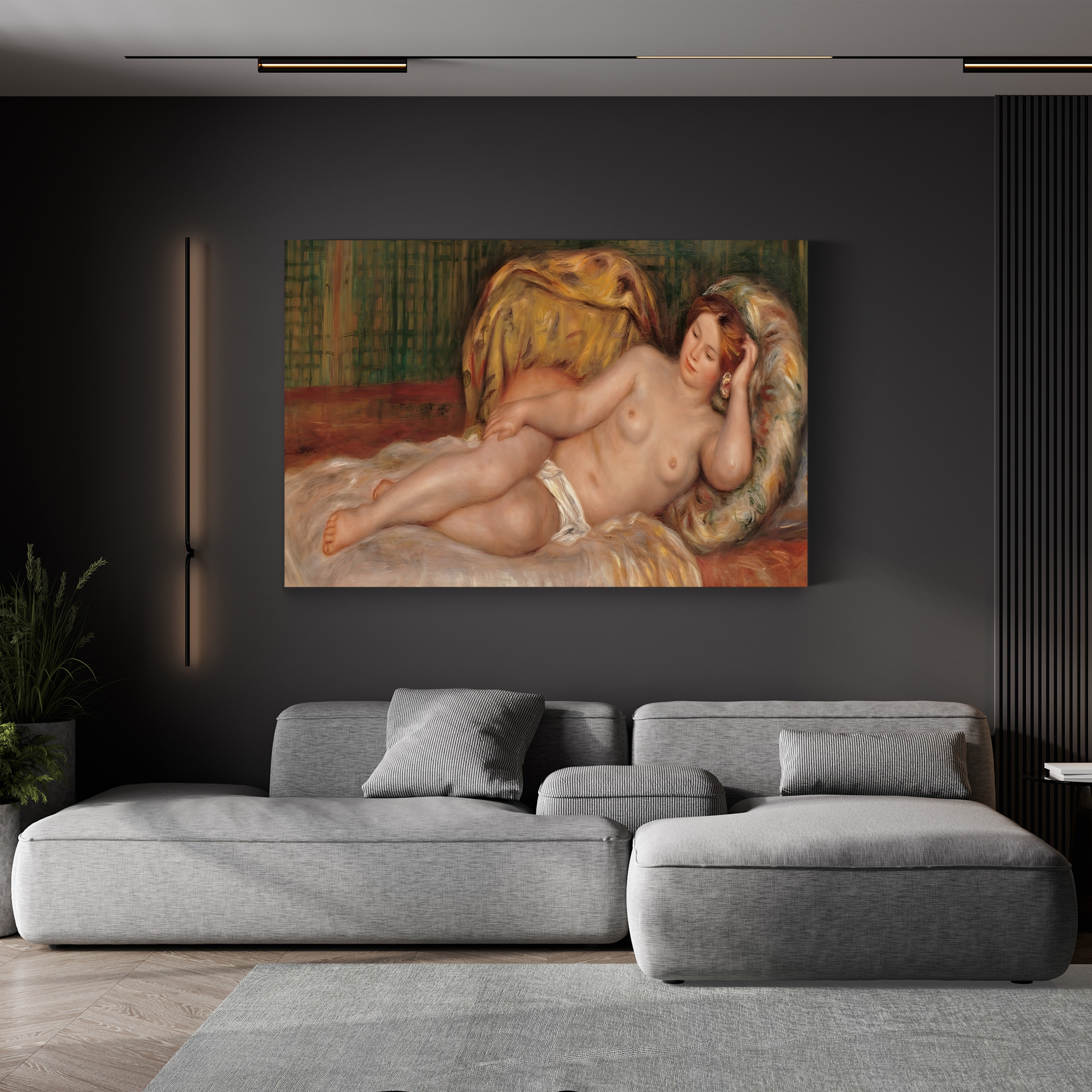 Large Nude, c. 1907 – Renoir Wall Art | Impressionist Figure Canvas