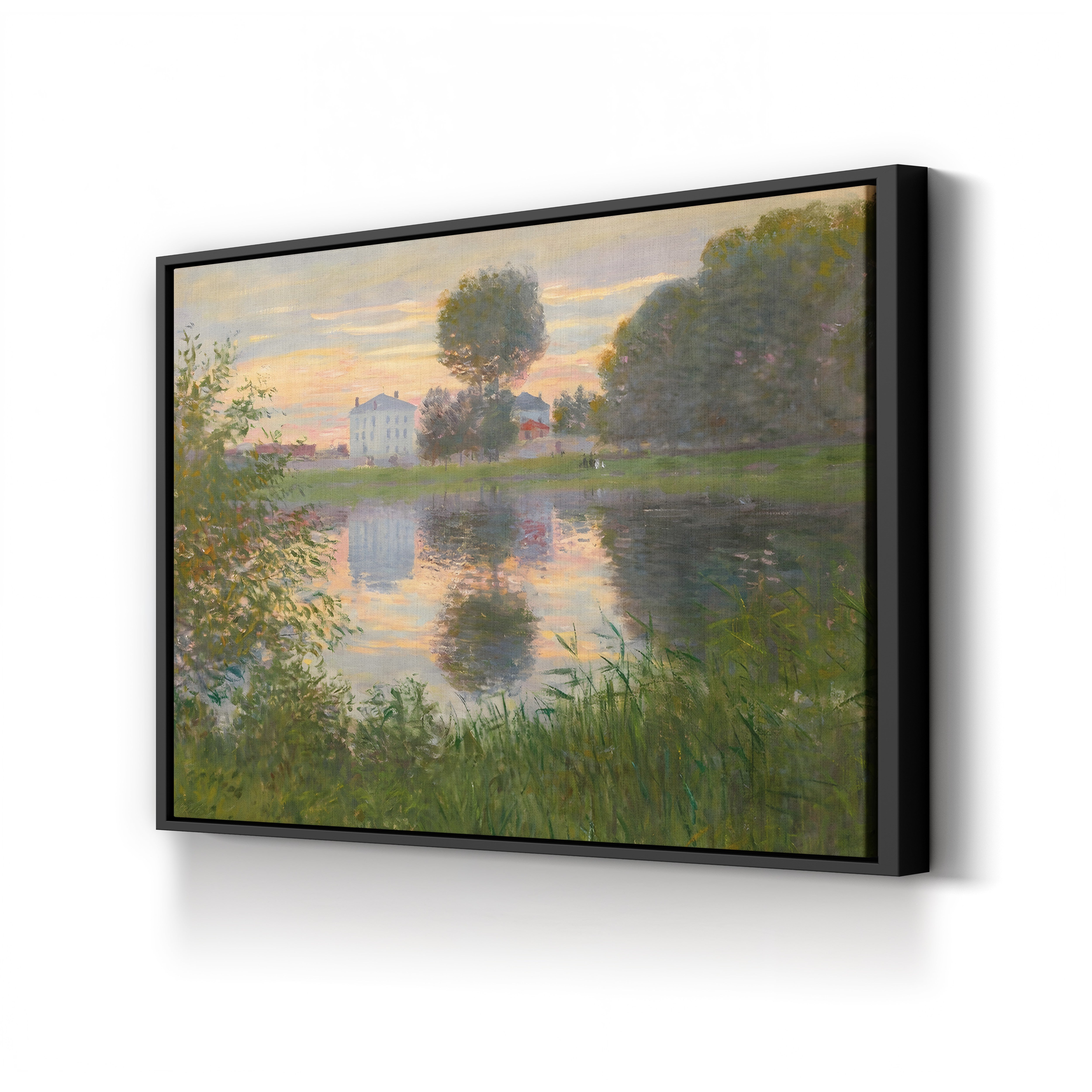 Ball-Shaped Tree, Argenteuil, 1876 – Claude Monet Wall Art | Impressionist Landscape Canvas Print