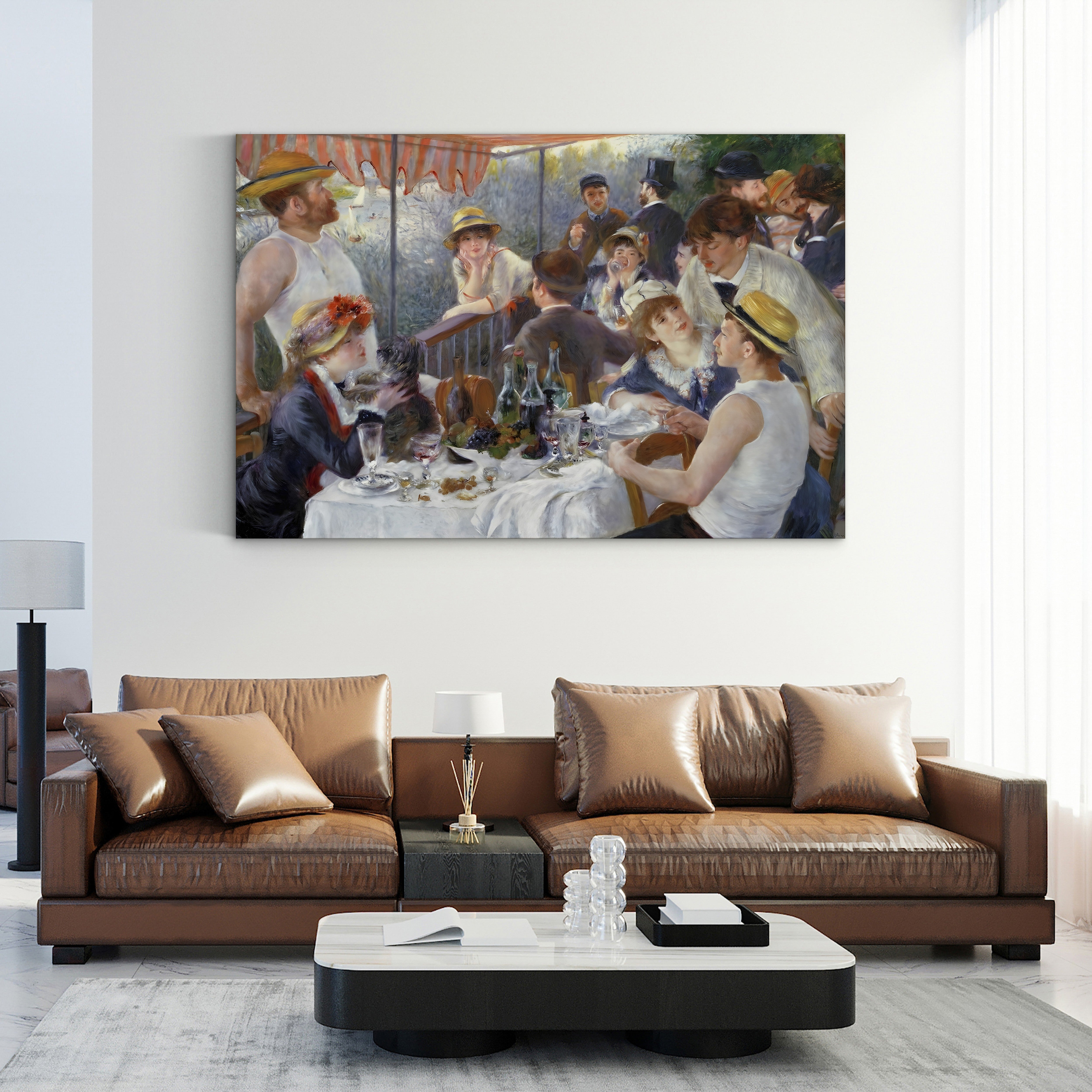 Luncheon of the Boating Party, 1881 – Pierre-Auguste Renoir Wall Art | Impressionist Masterpiece Canvas Print