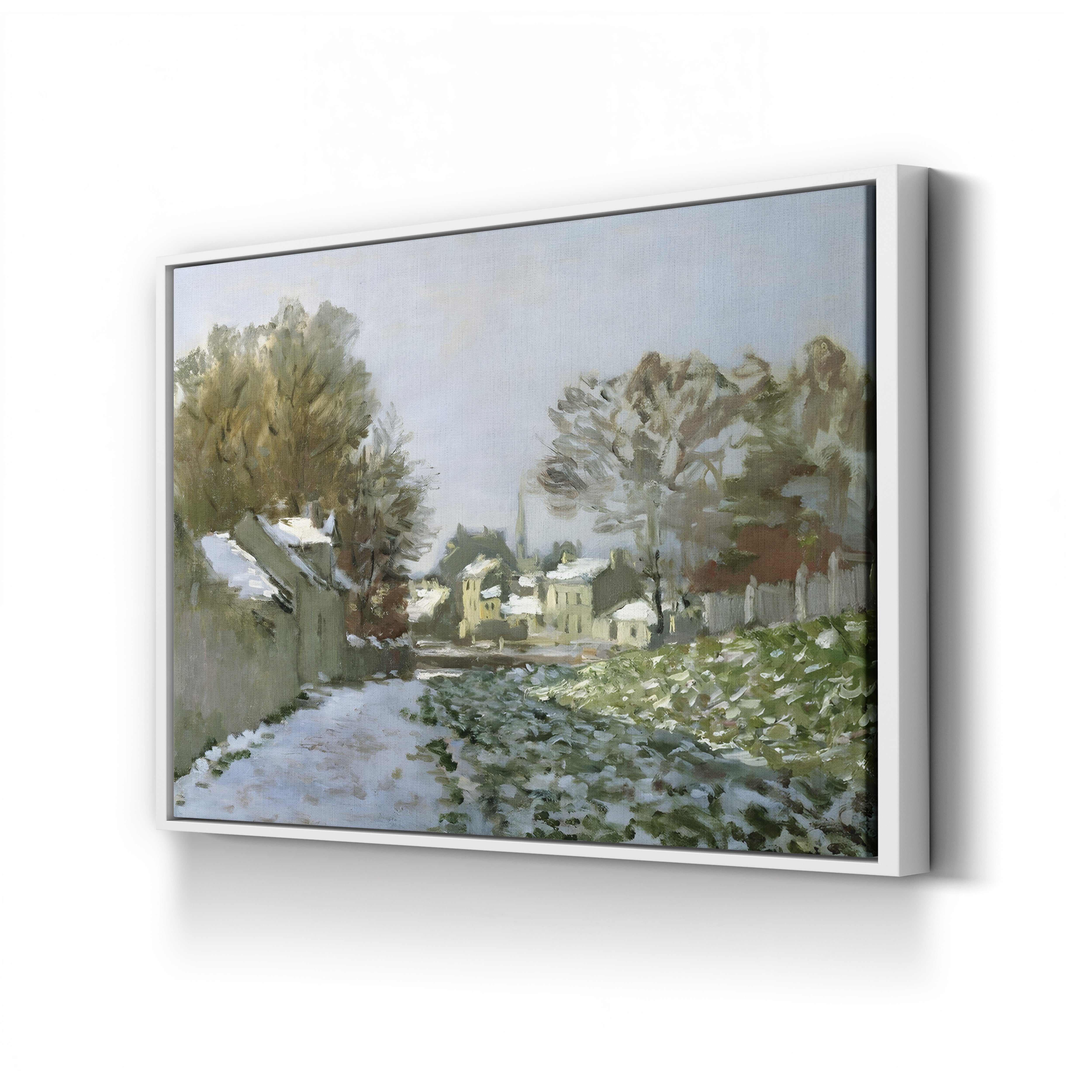 Snow at Argenteuil, 1874 by Claude Monet