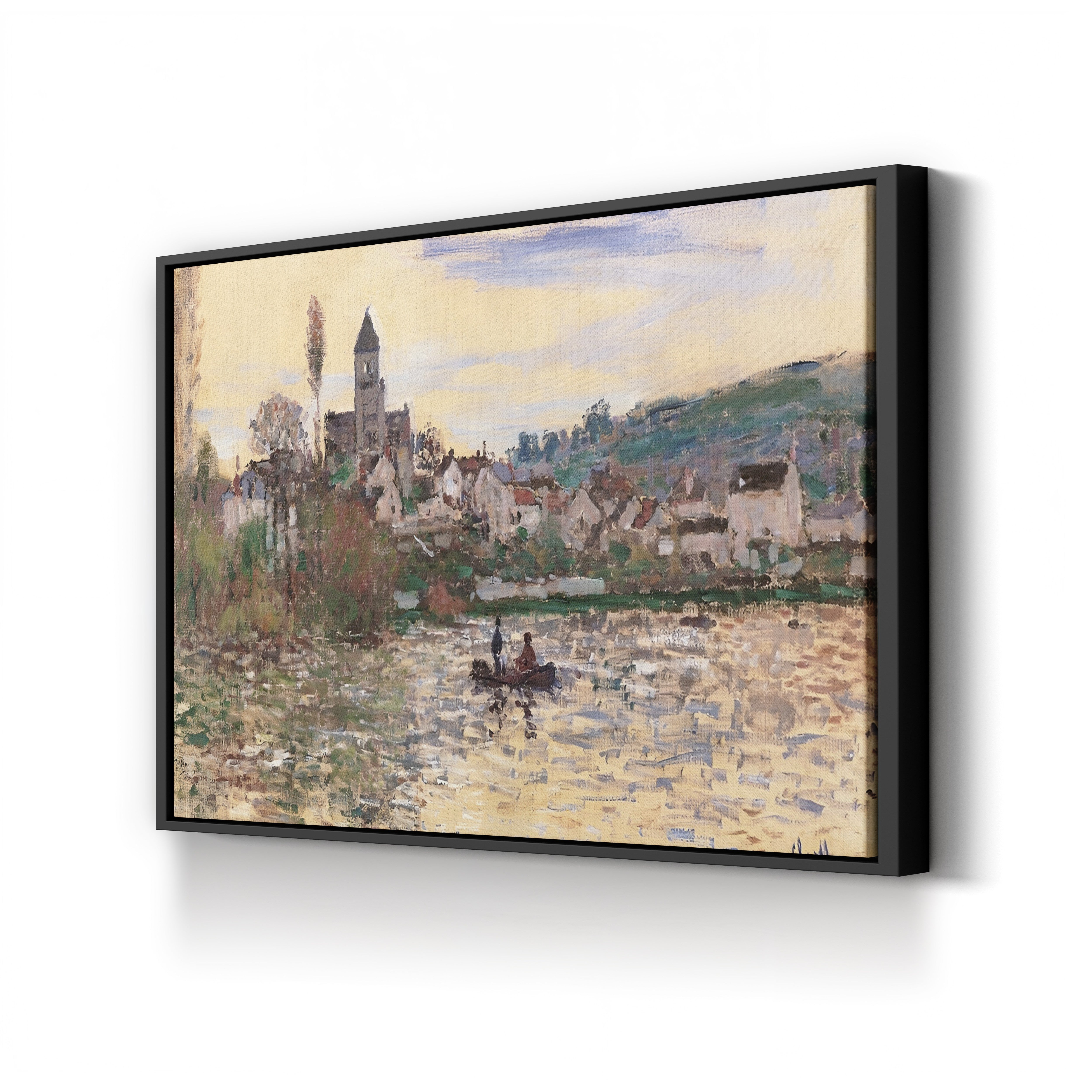The Seine at Vétheuil (La Seine à Vétheuil), 1879-1880 by Claude Monet