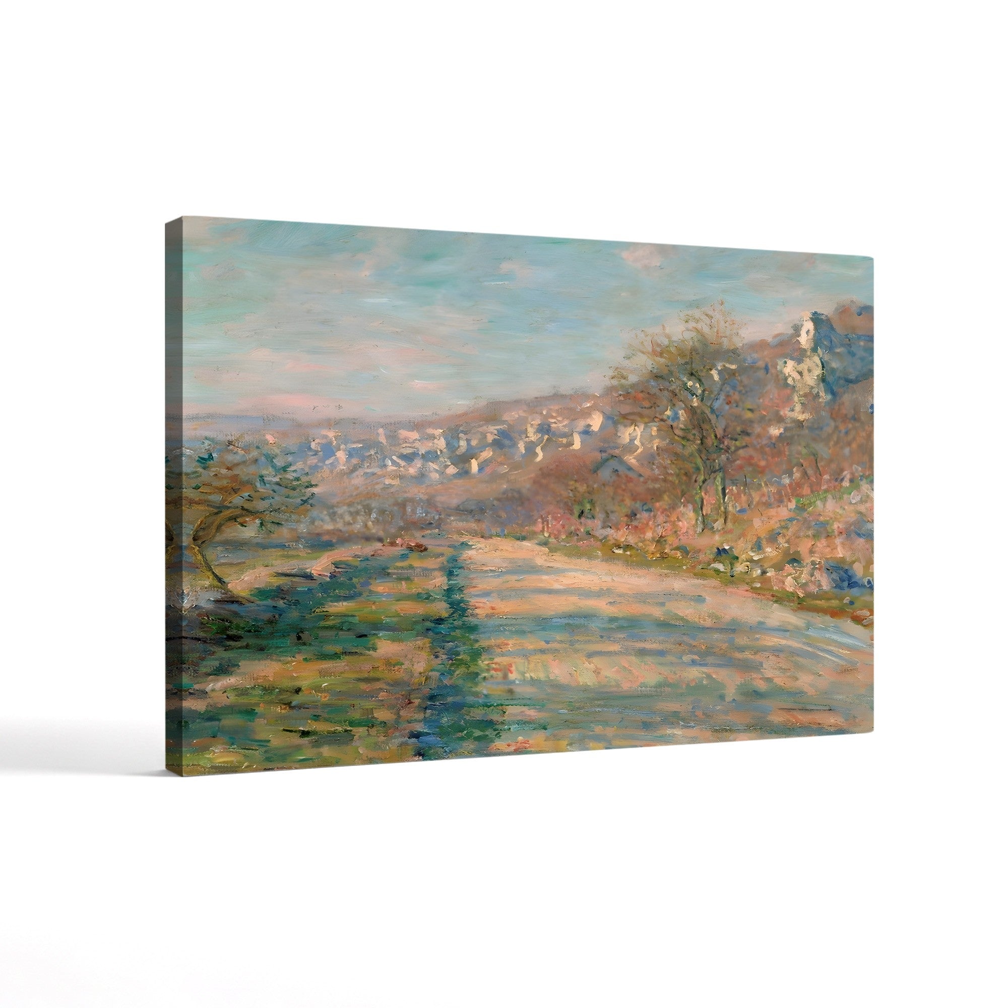 Road of La Roche-Guyon (Route de La Roche-Guyon), 1880 by Claude Monet