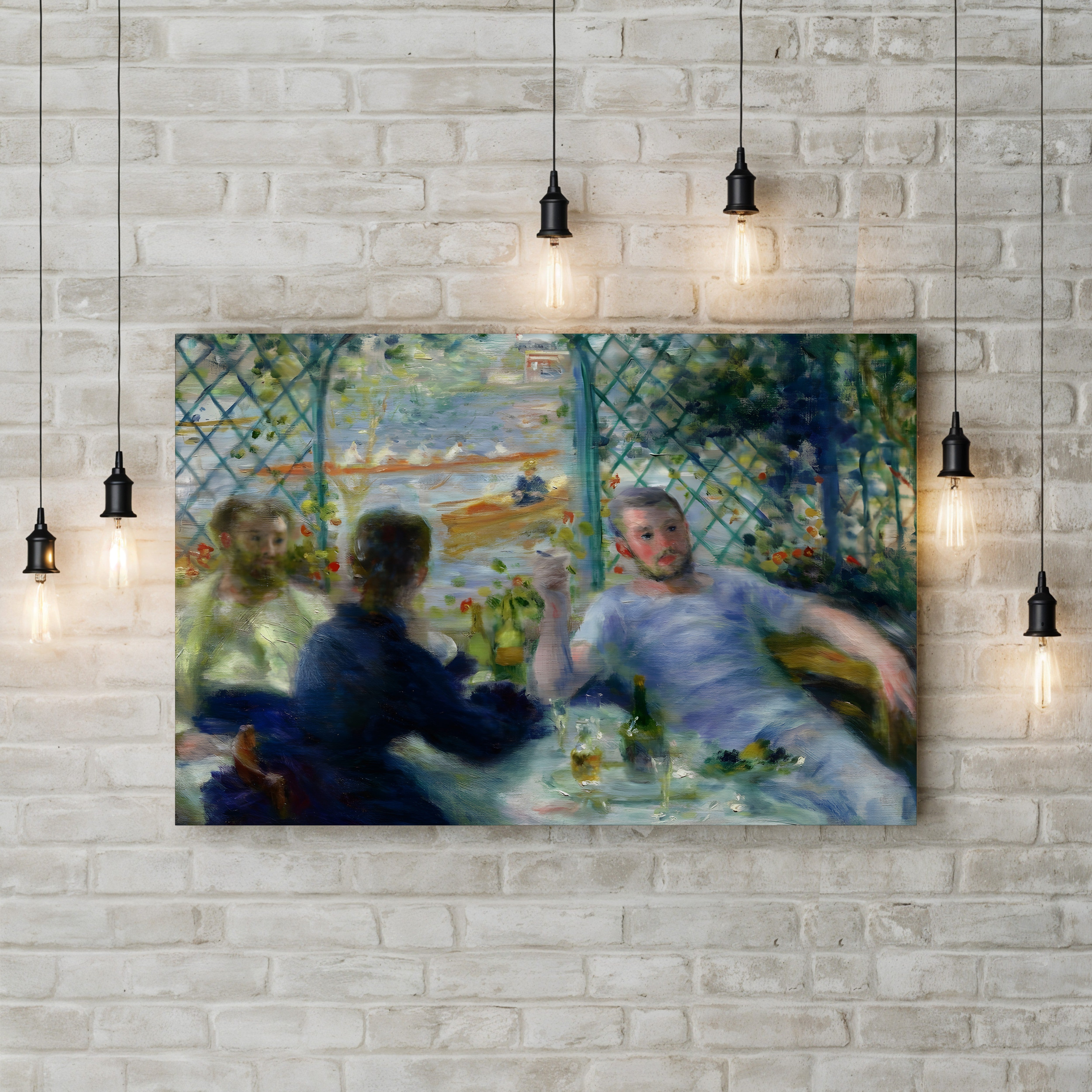 Lunch at the Restaurant Fournaise – Renoir Wall Art | Impressionist