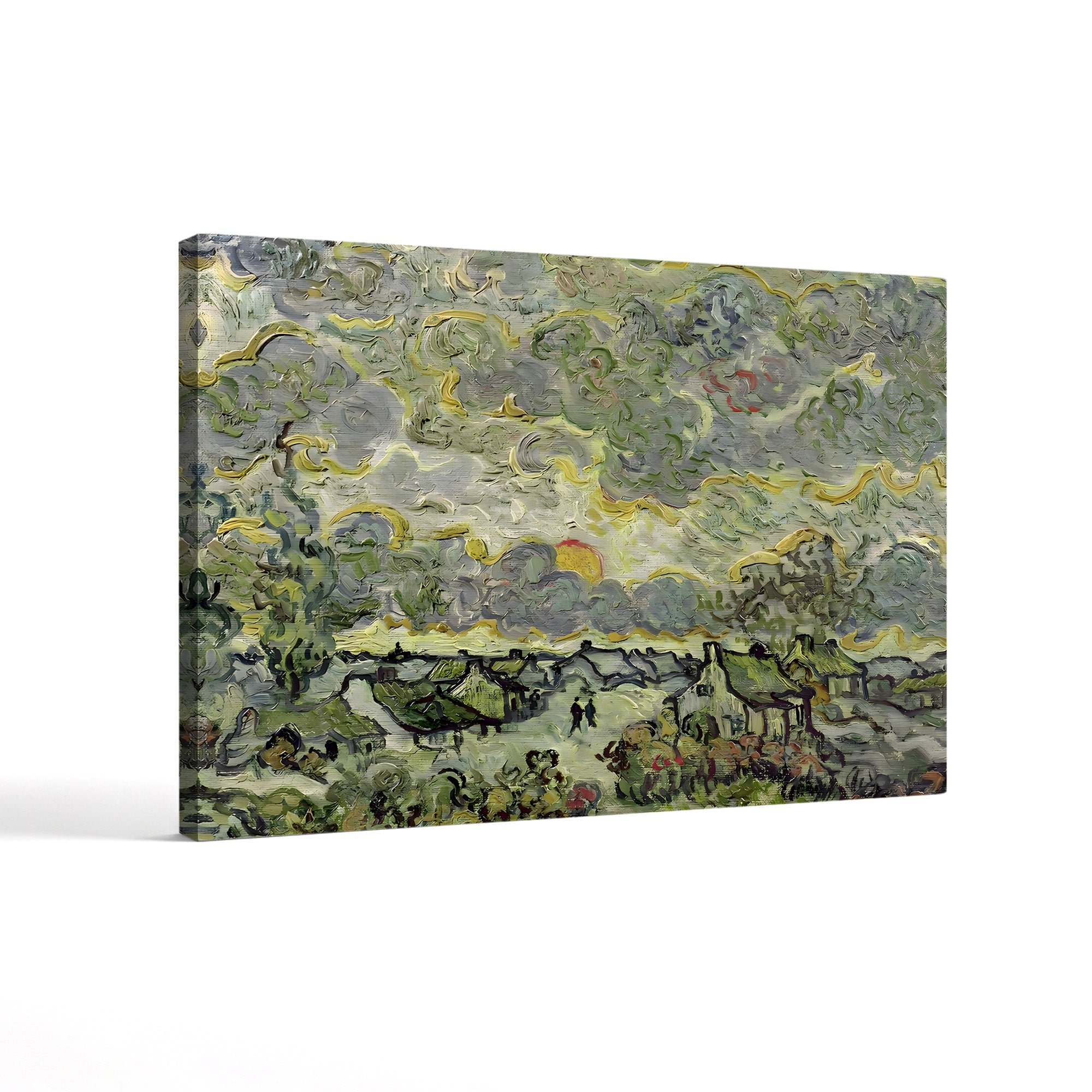 Autumn Landscape, 1890 – Vincent van Gogh Wall Art | Post-Impressionist Landscape Canvas Print
