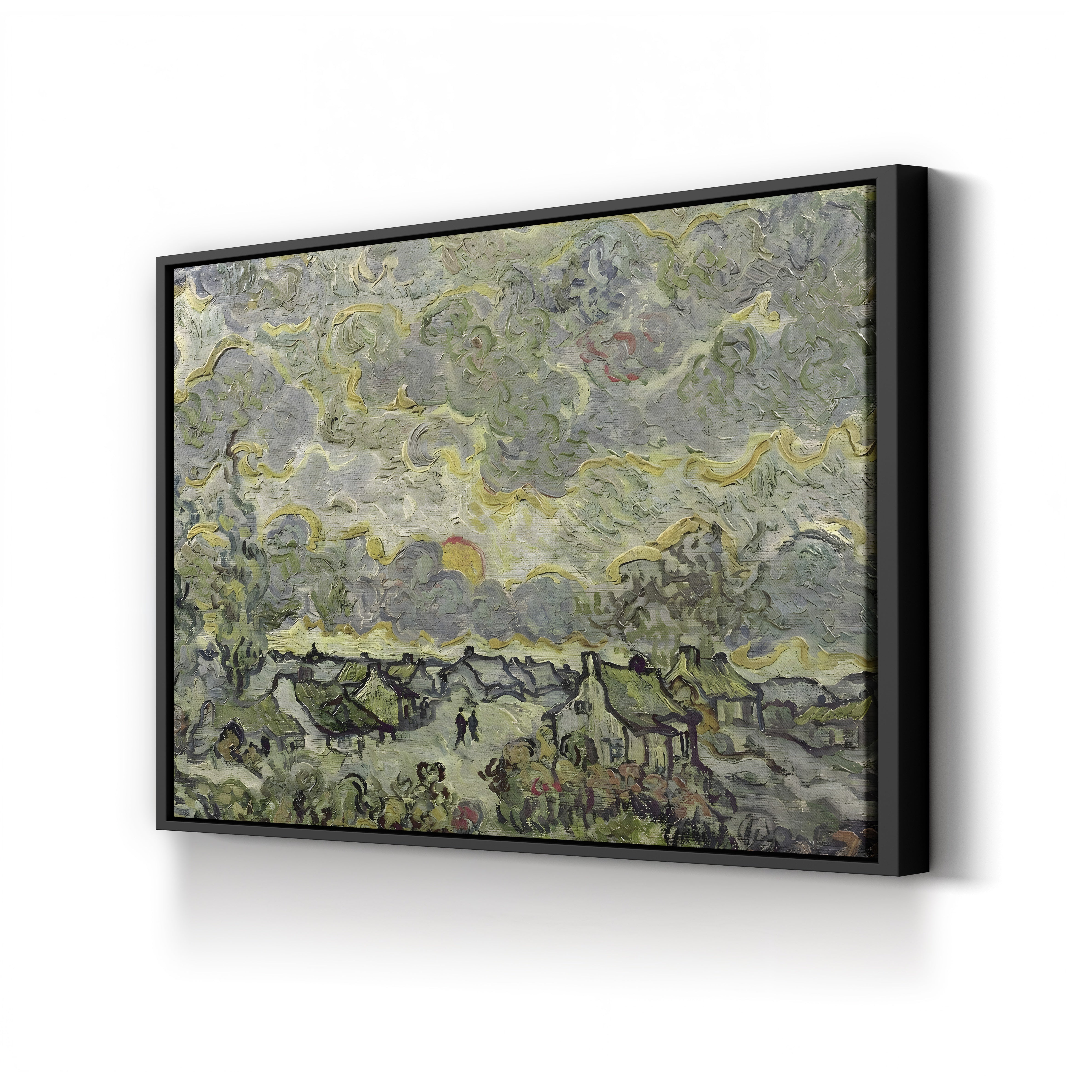 Autumn Landscape, 1890 – Vincent van Gogh Wall Art | Post-Impressionist Landscape Canvas Print