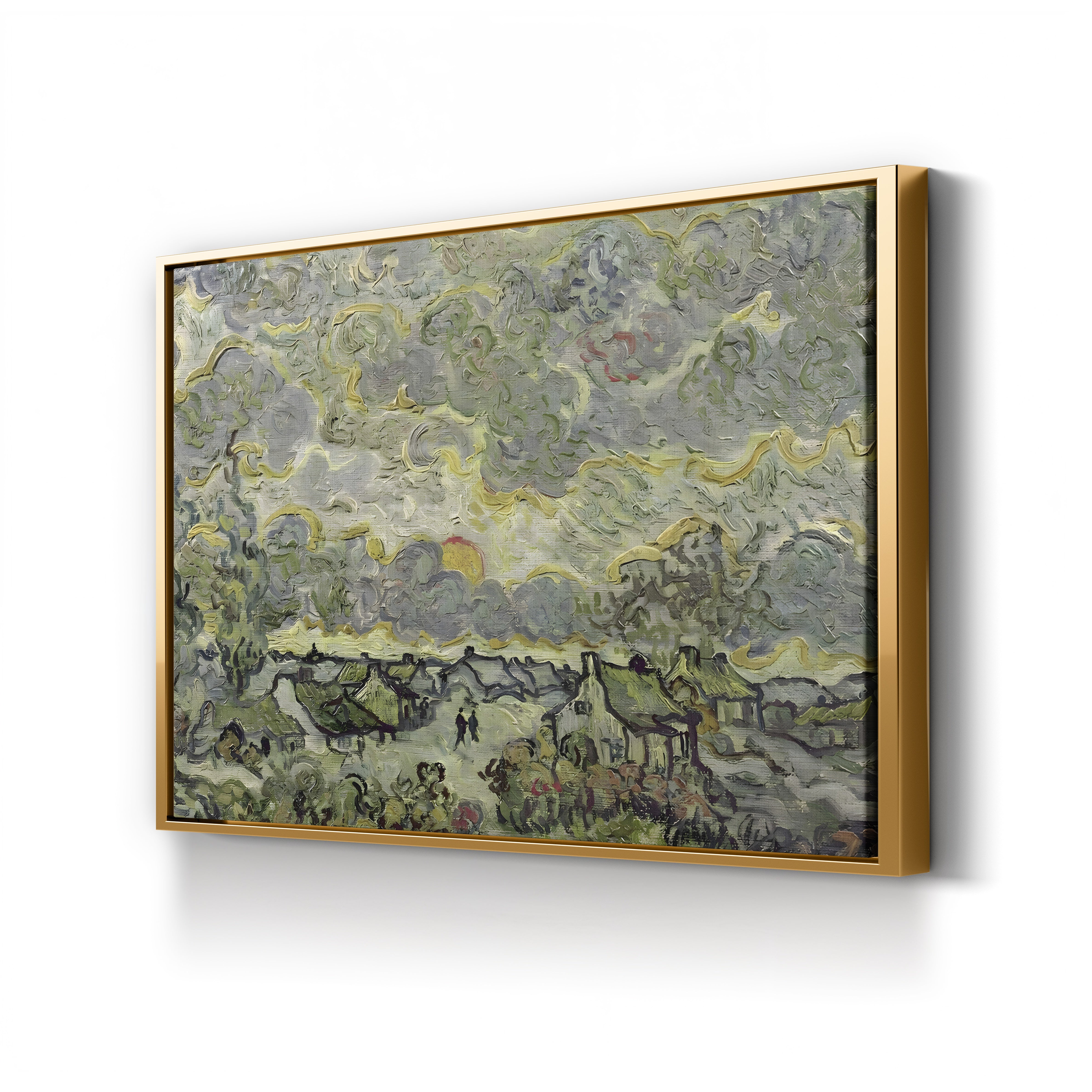Autumn Landscape, 1890 – Vincent van Gogh Wall Art | Post-Impressionist Landscape Canvas Print