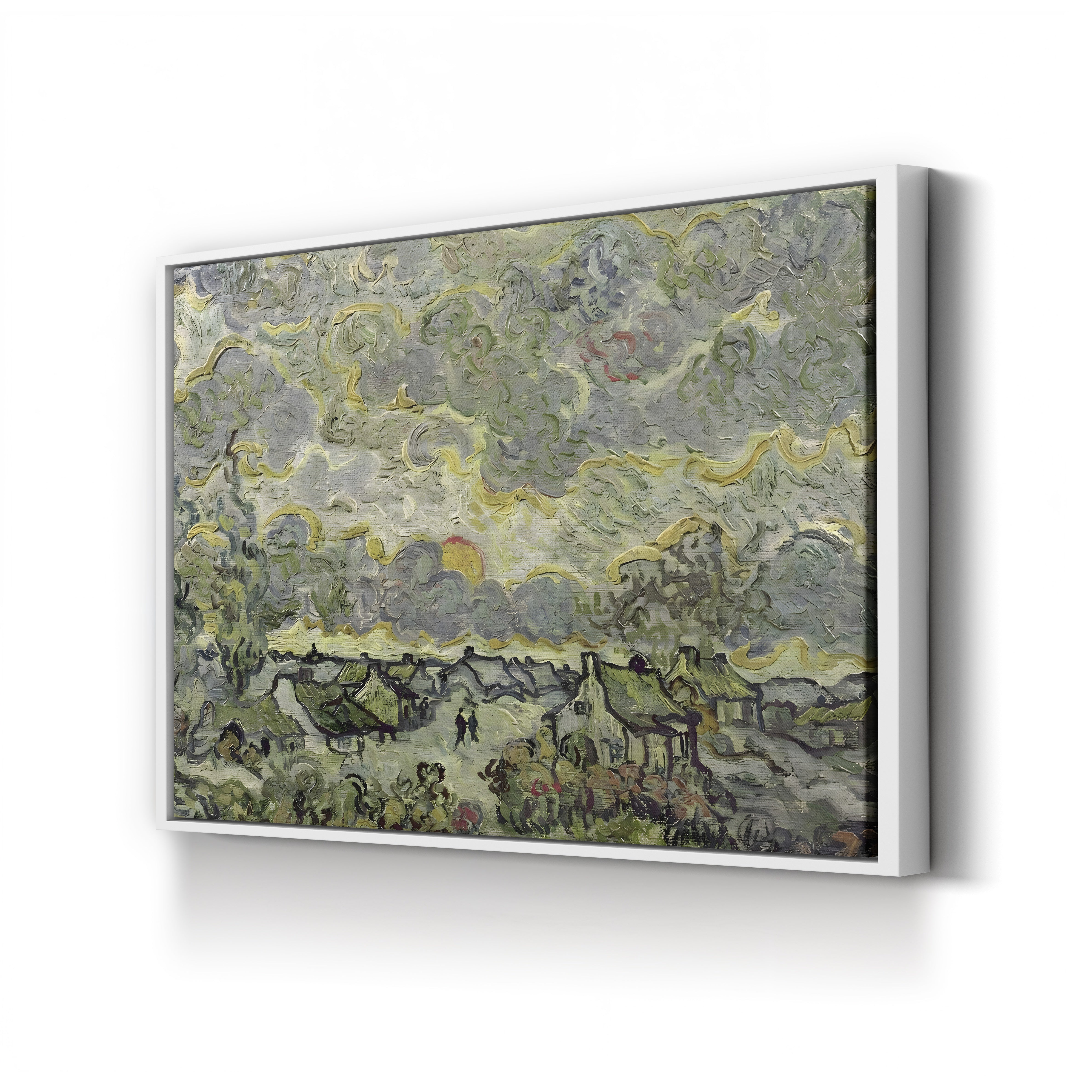 Autumn Landscape, 1890 – Vincent van Gogh Wall Art | Post-Impressionist Landscape Canvas Print