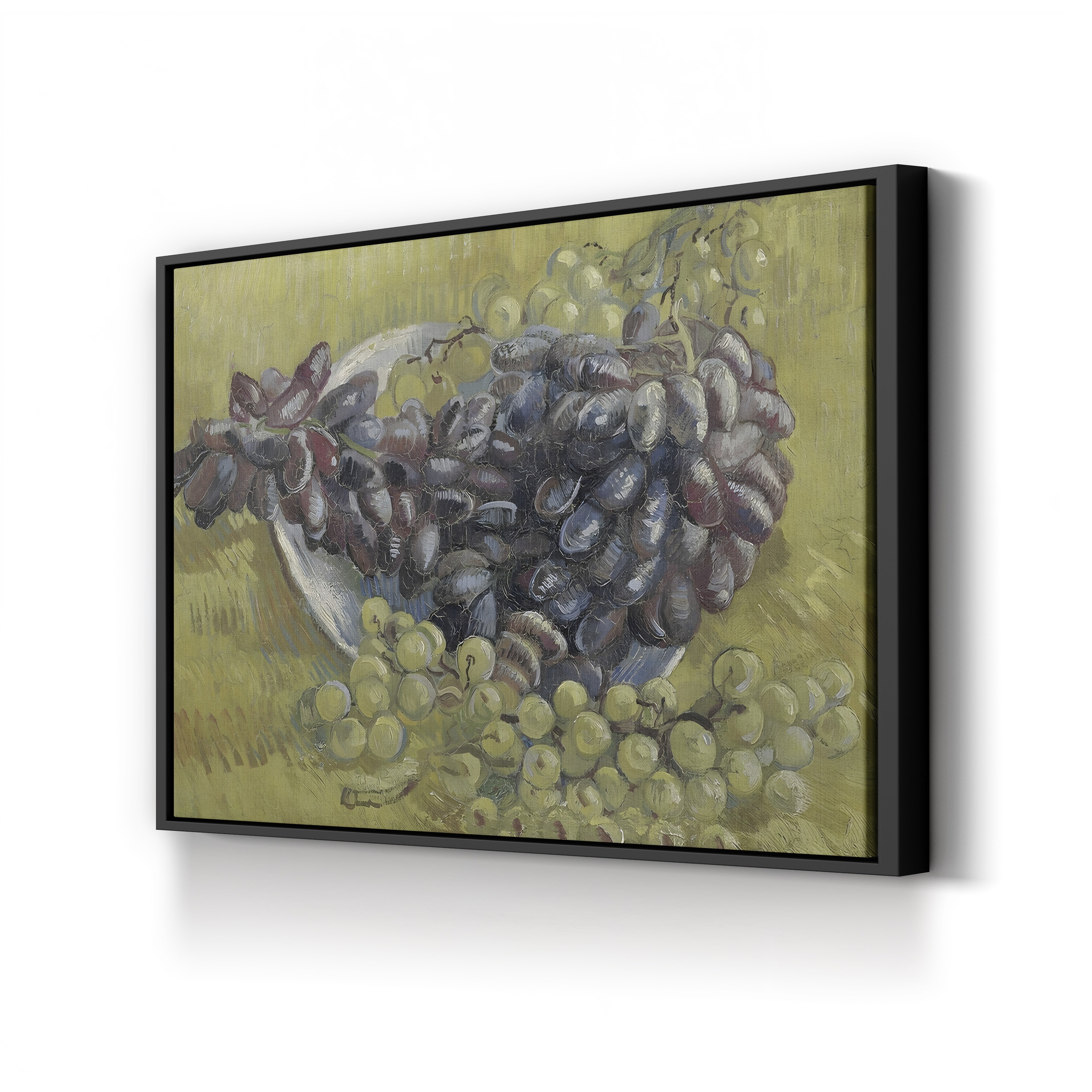 Grapes, 1887 – Vincent van Gogh Wall Art | Post-Impressionist Still Life Canvas Print