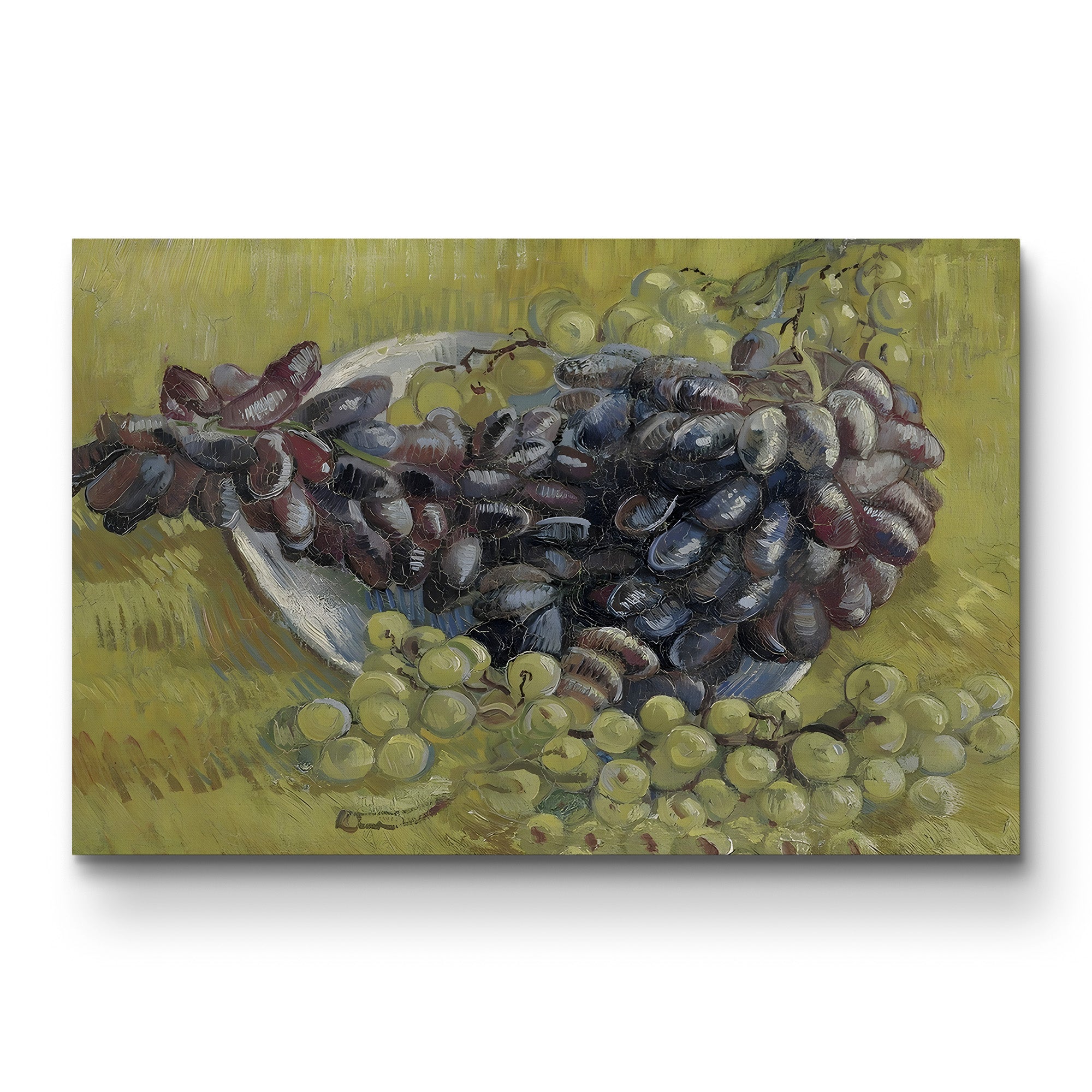 Grapes, 1887 – Vincent van Gogh Wall Art | Post-Impressionist Still Life Canvas Print