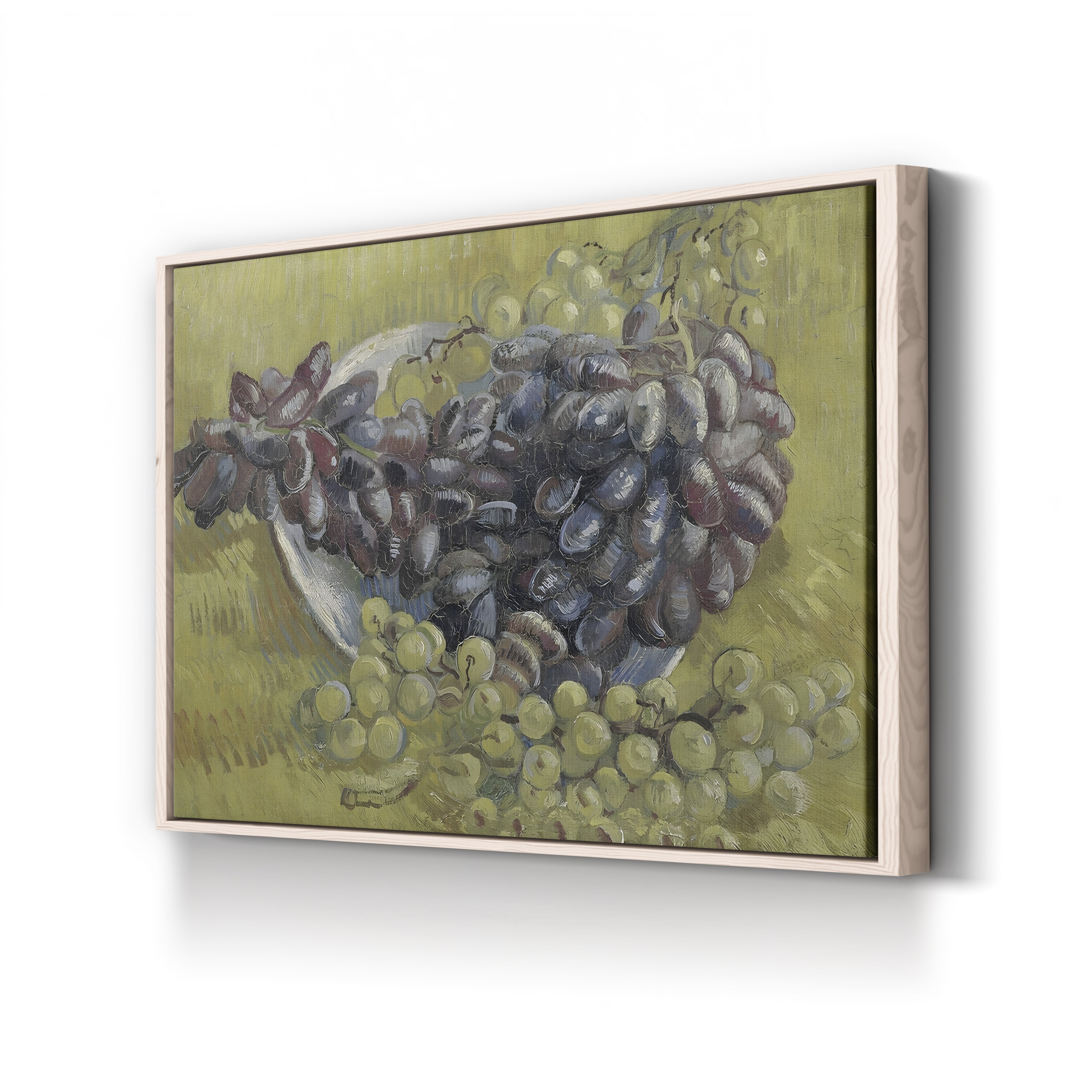 Grapes, 1887 – Vincent van Gogh Wall Art | Post-Impressionist Still Life Canvas Print