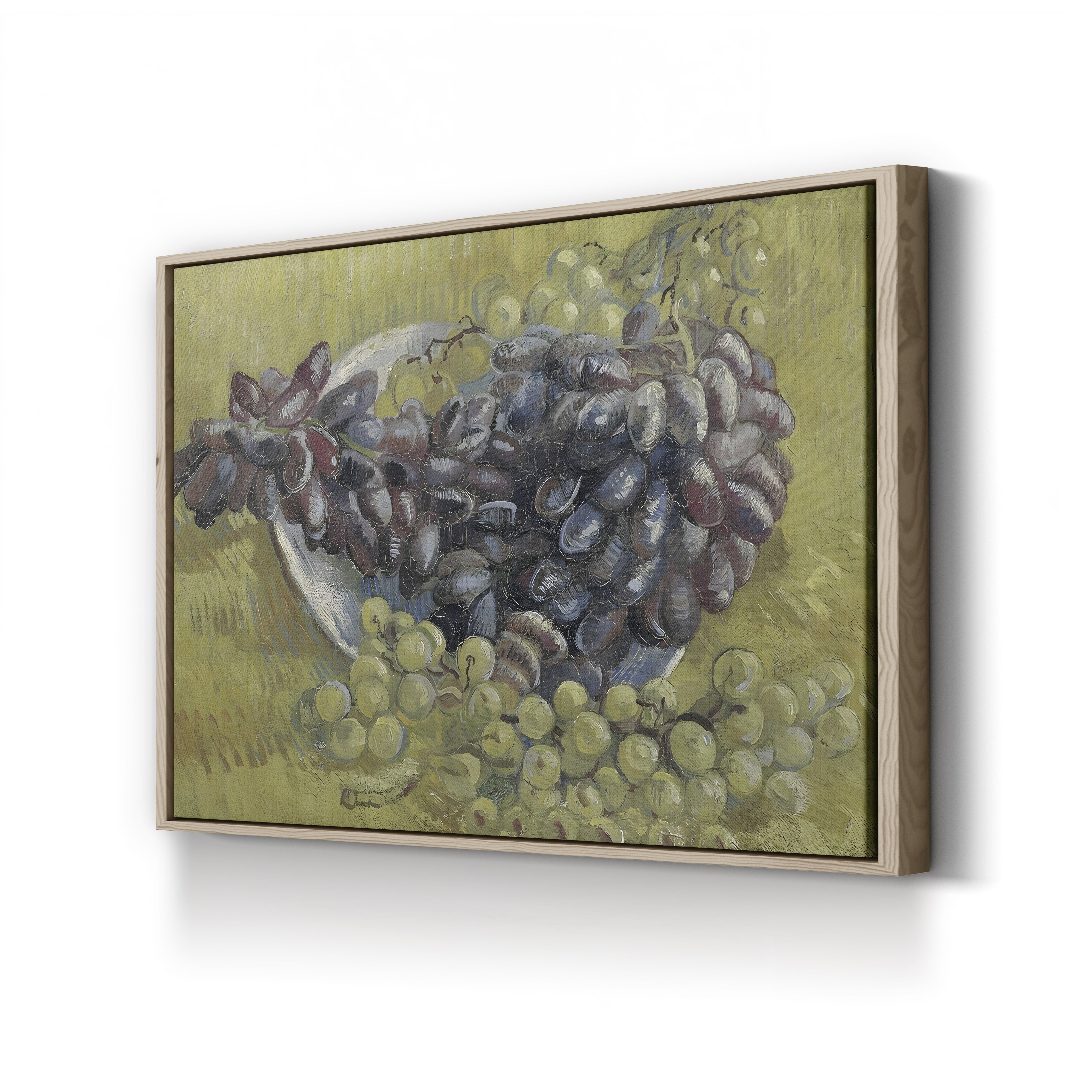 Grapes, 1887 – Vincent van Gogh Wall Art | Post-Impressionist Still Life Canvas Print