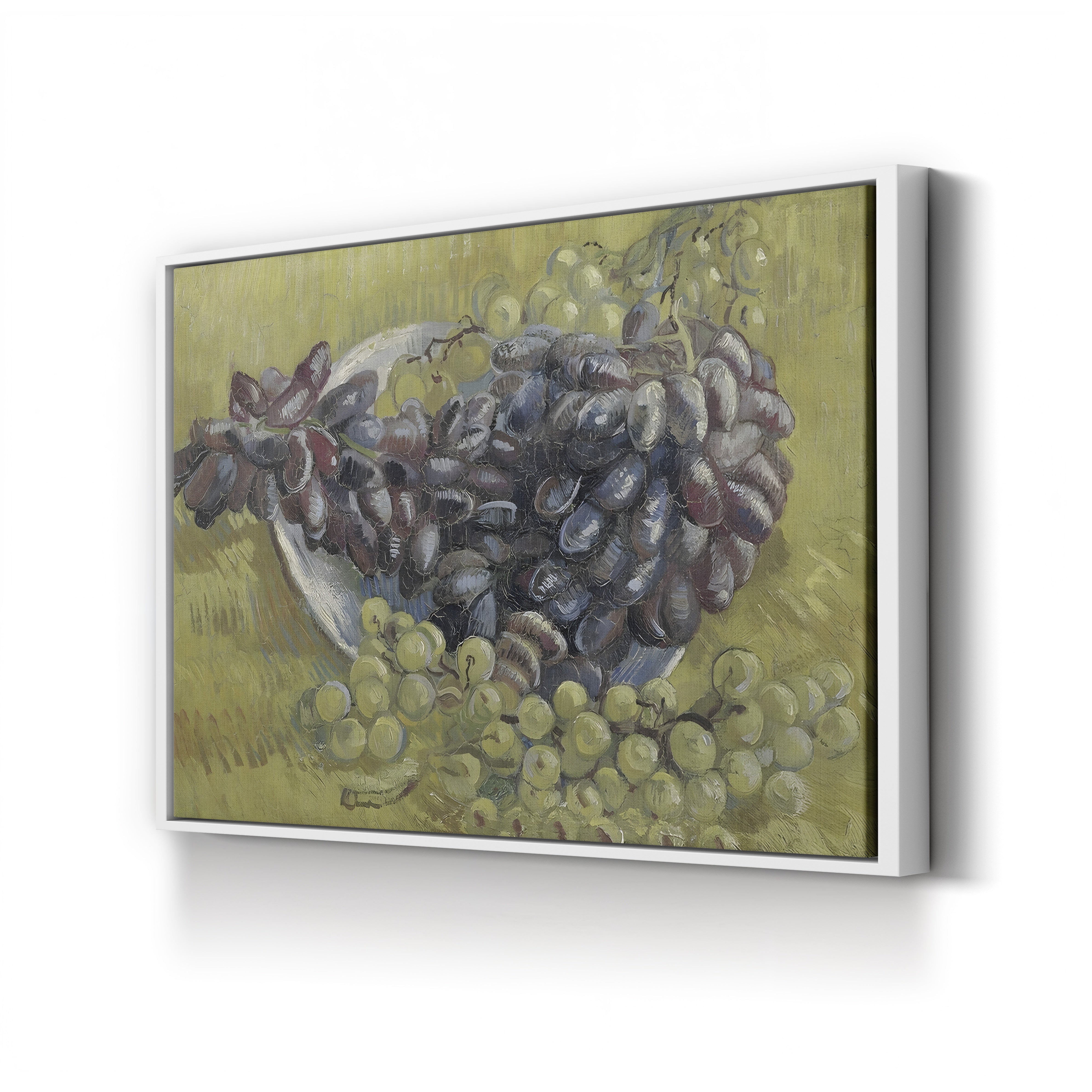 Grapes, 1887 – Vincent van Gogh Wall Art | Post-Impressionist Still Life Canvas Print