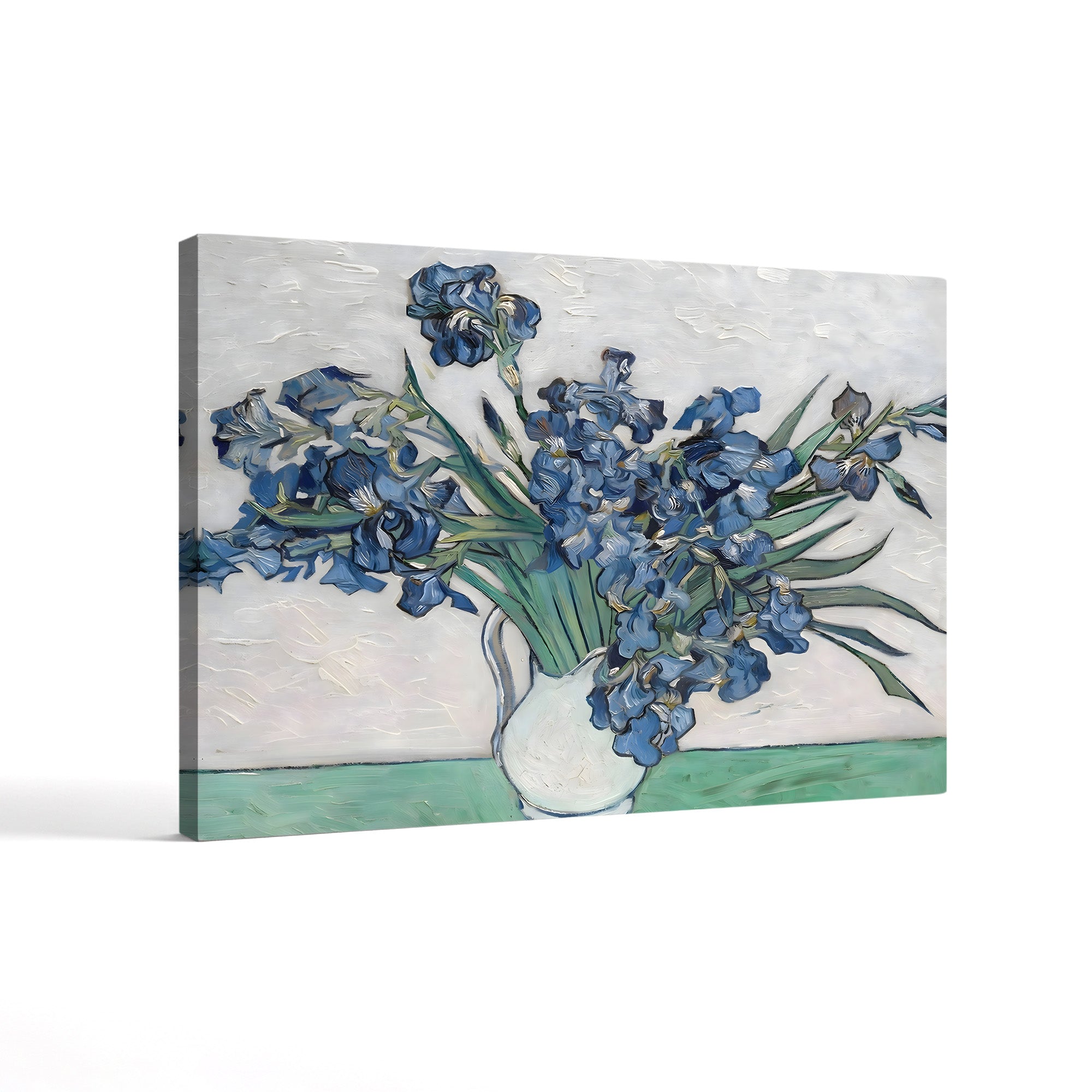 Irises, 1889 – Vincent van Gogh Wall Art | Post-Impressionist Floral Canvas Print