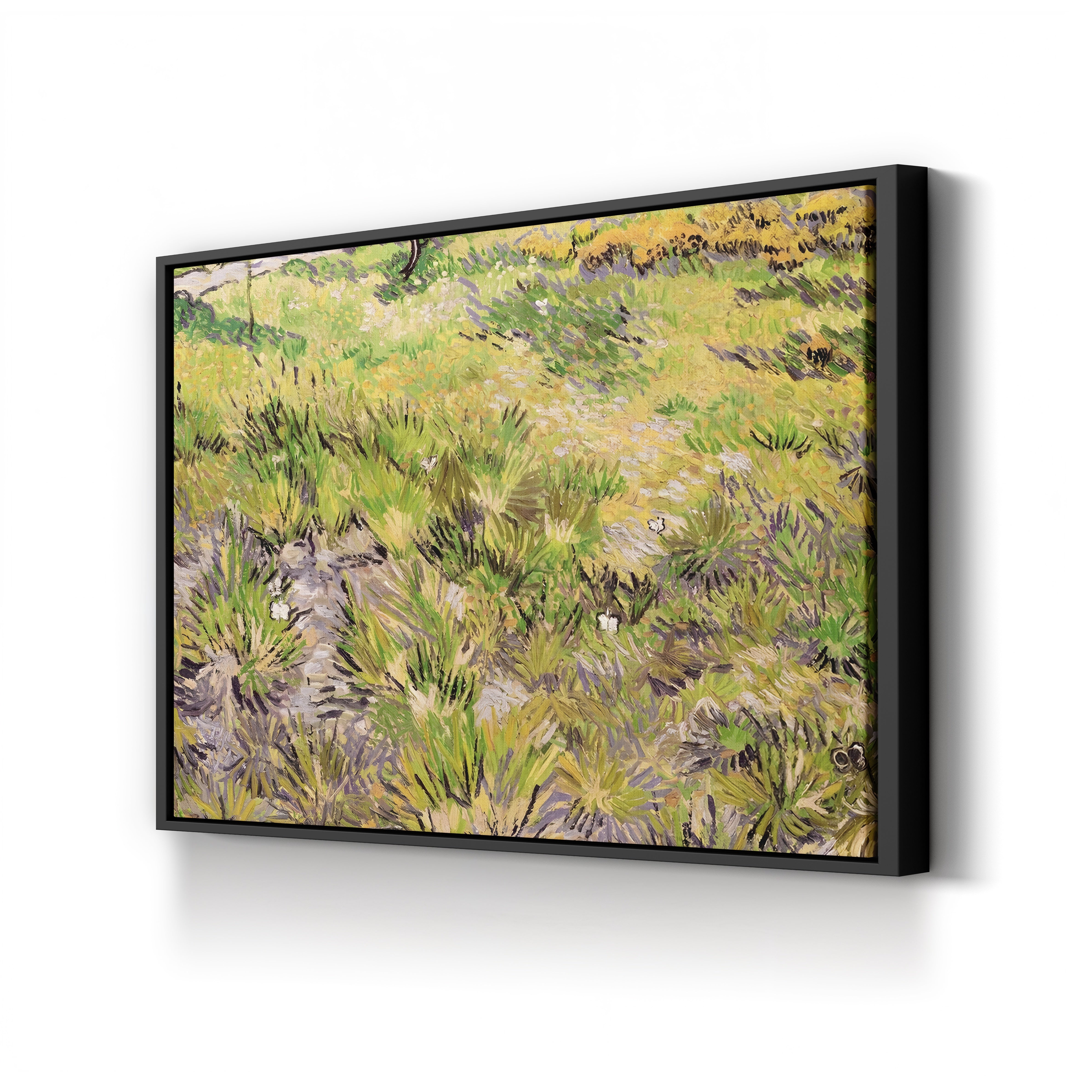 Meadow with Butterflies, 1890 – Vincent van Gogh Wall Art | Post-Impressionist Nature Canvas Print