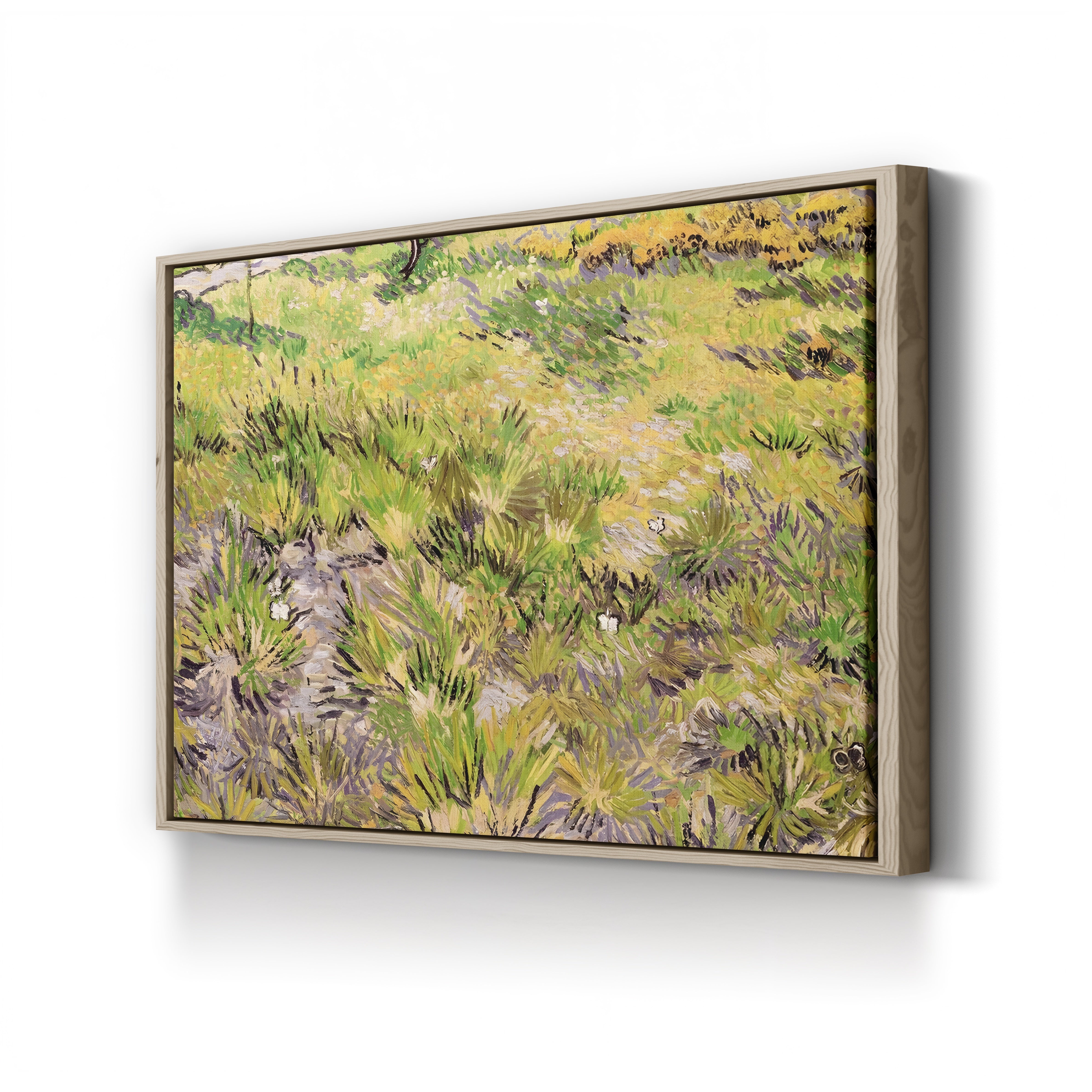 Meadow with Butterflies, 1890 – Vincent van Gogh Wall Art | Post-Impressionist Nature Canvas Print