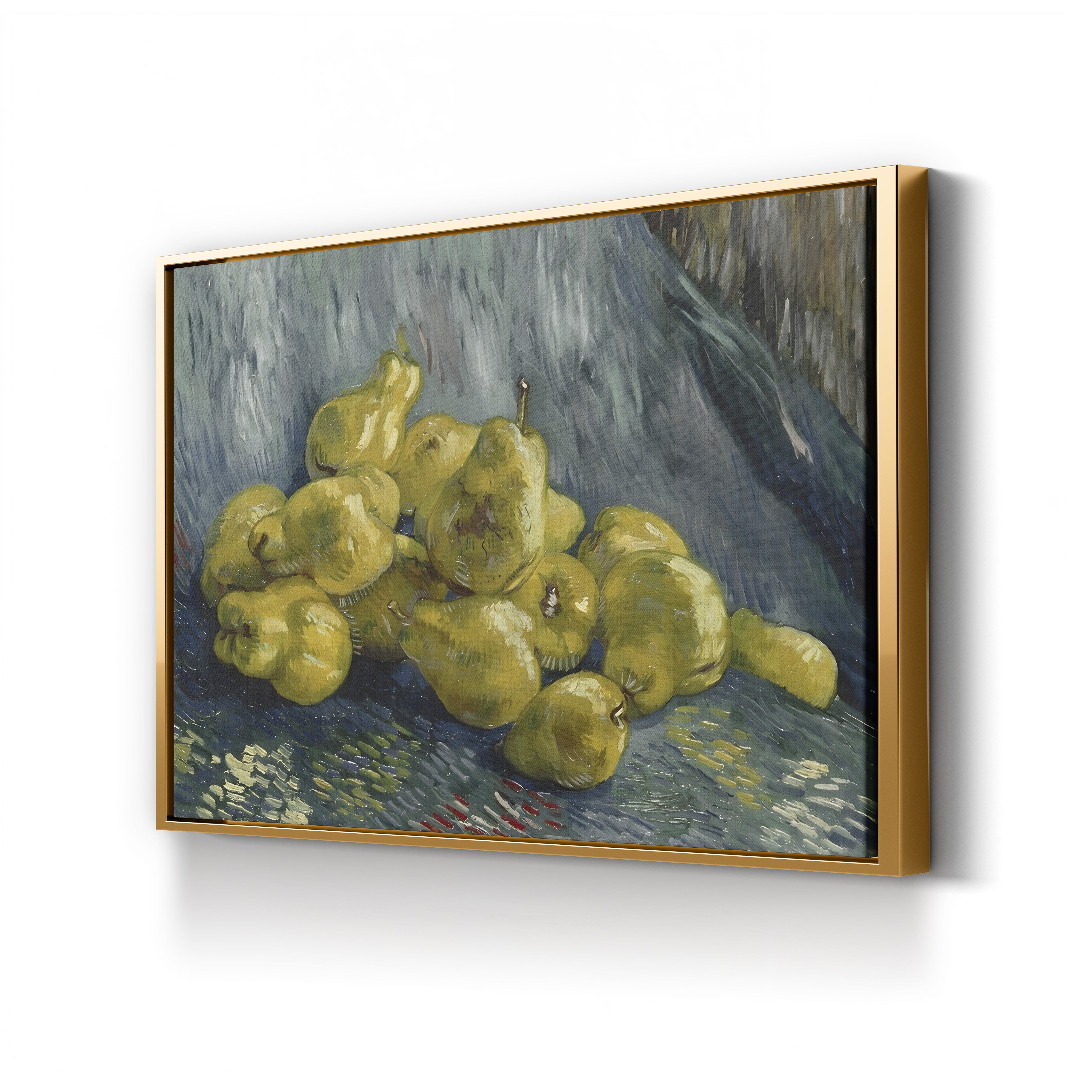 Nature Morte aux Coings (Still Life with Quinces), 1887–88 – Vincent van Gogh Wall Art | Post-Impressionist Still Life Canvas Print