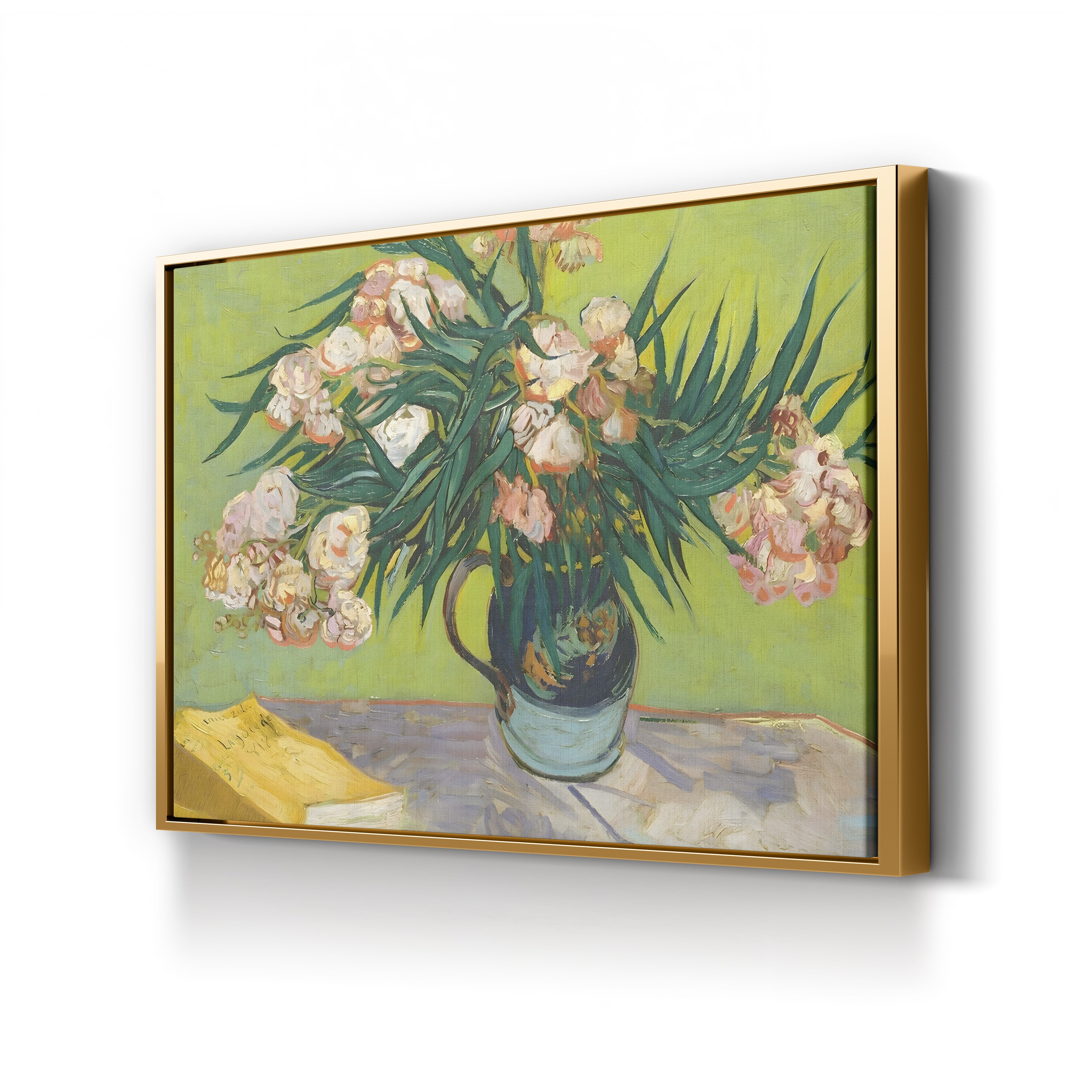 Oleander – Vincent van Gogh Wall Art | Post-Impressionist Floral Canvas Print