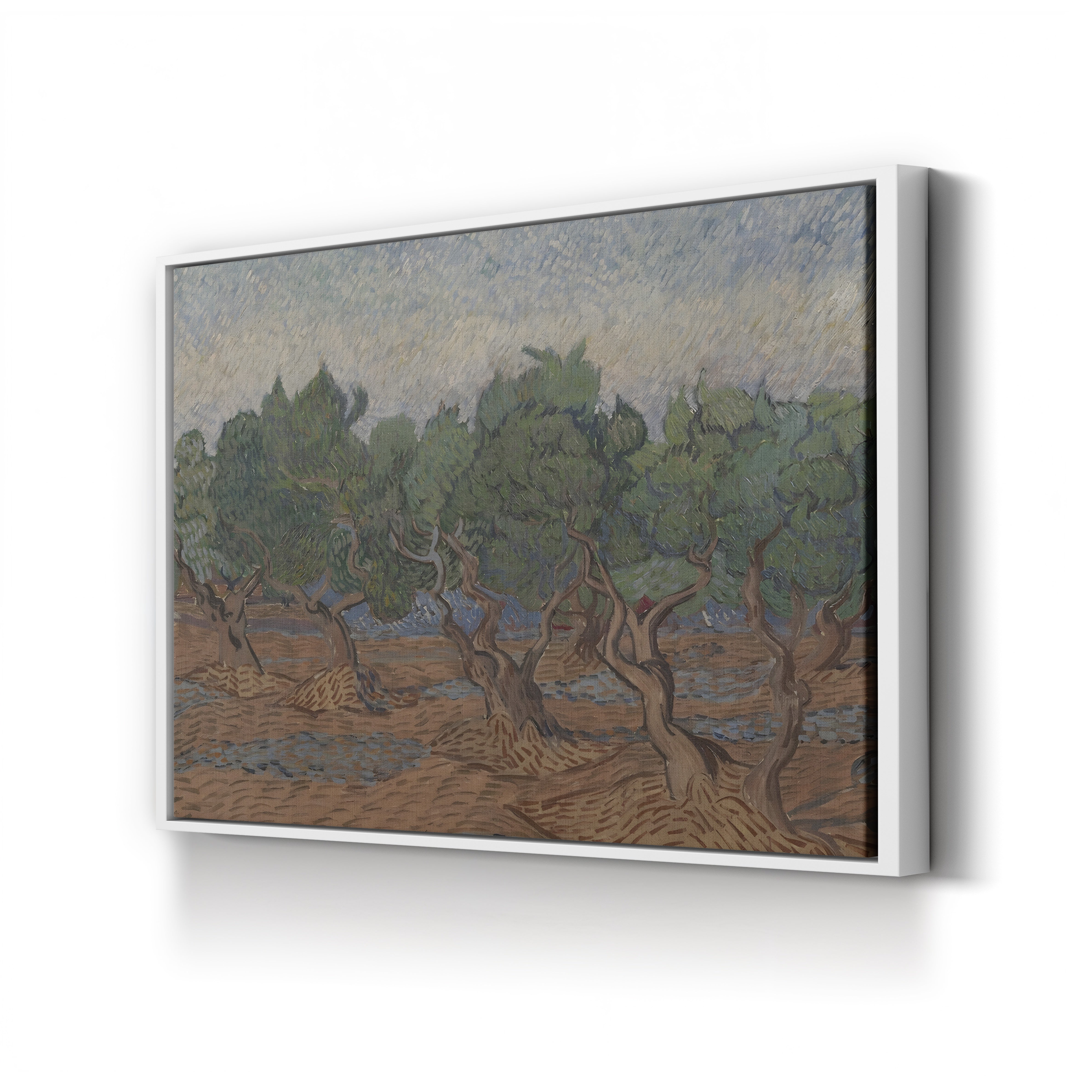 The Olive Grove, 1889 – Vincent van Gogh Wall Art | Post-Impressionist Saint-Rémy Landscape Canvas Print