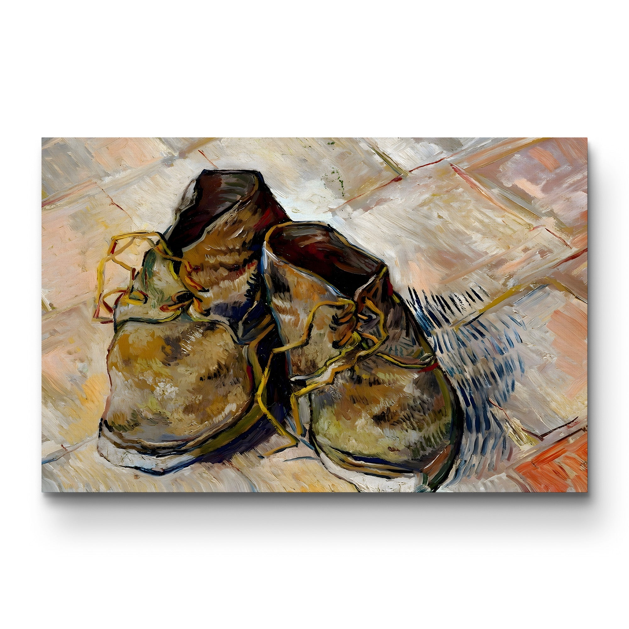 Shoes – Vincent van Gogh Wall Art | Post-Impressionist Still Life Canvas Print