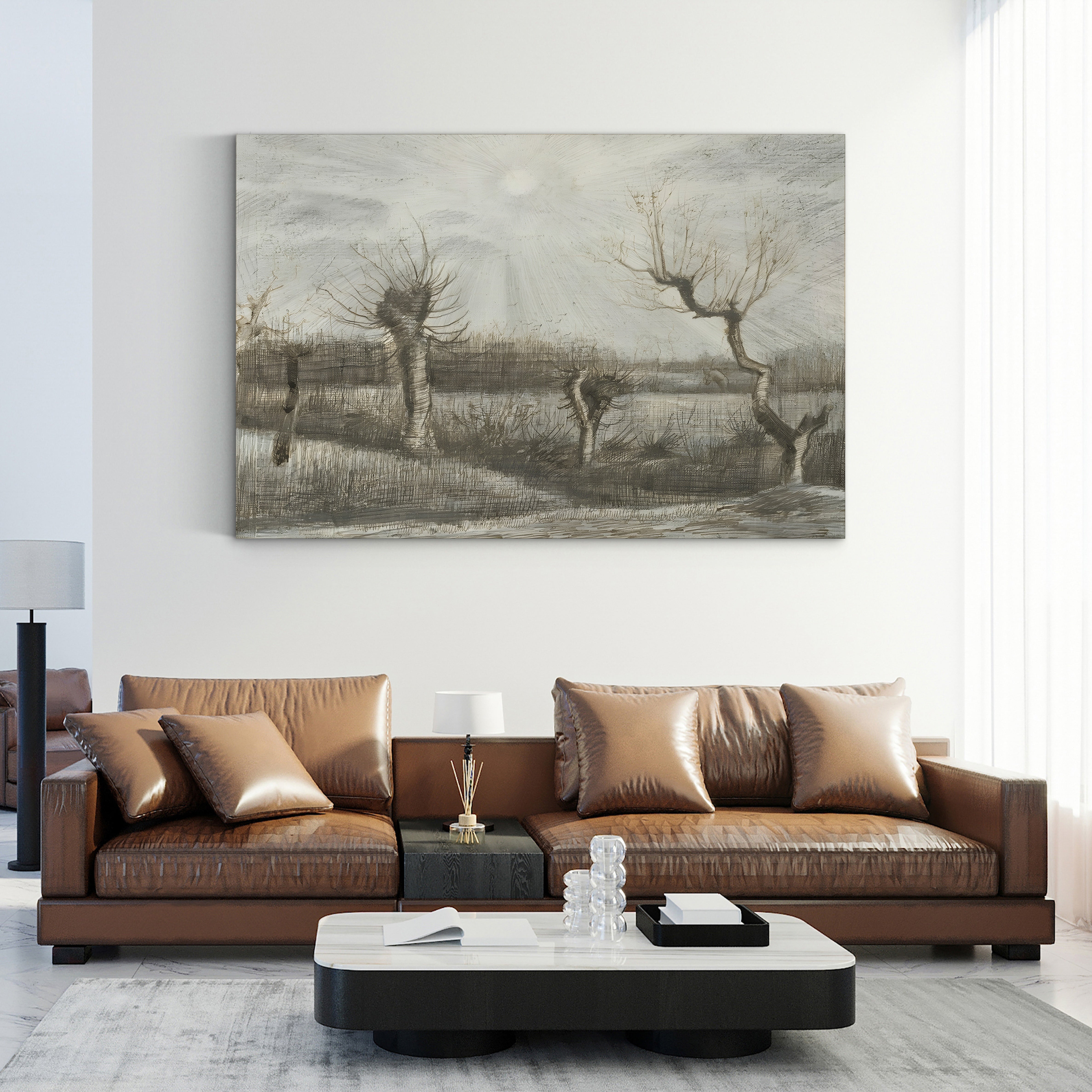 Tetards, 1884 – Vincent van Gogh Wall Art | Early Dutch Landscape Canvas Print