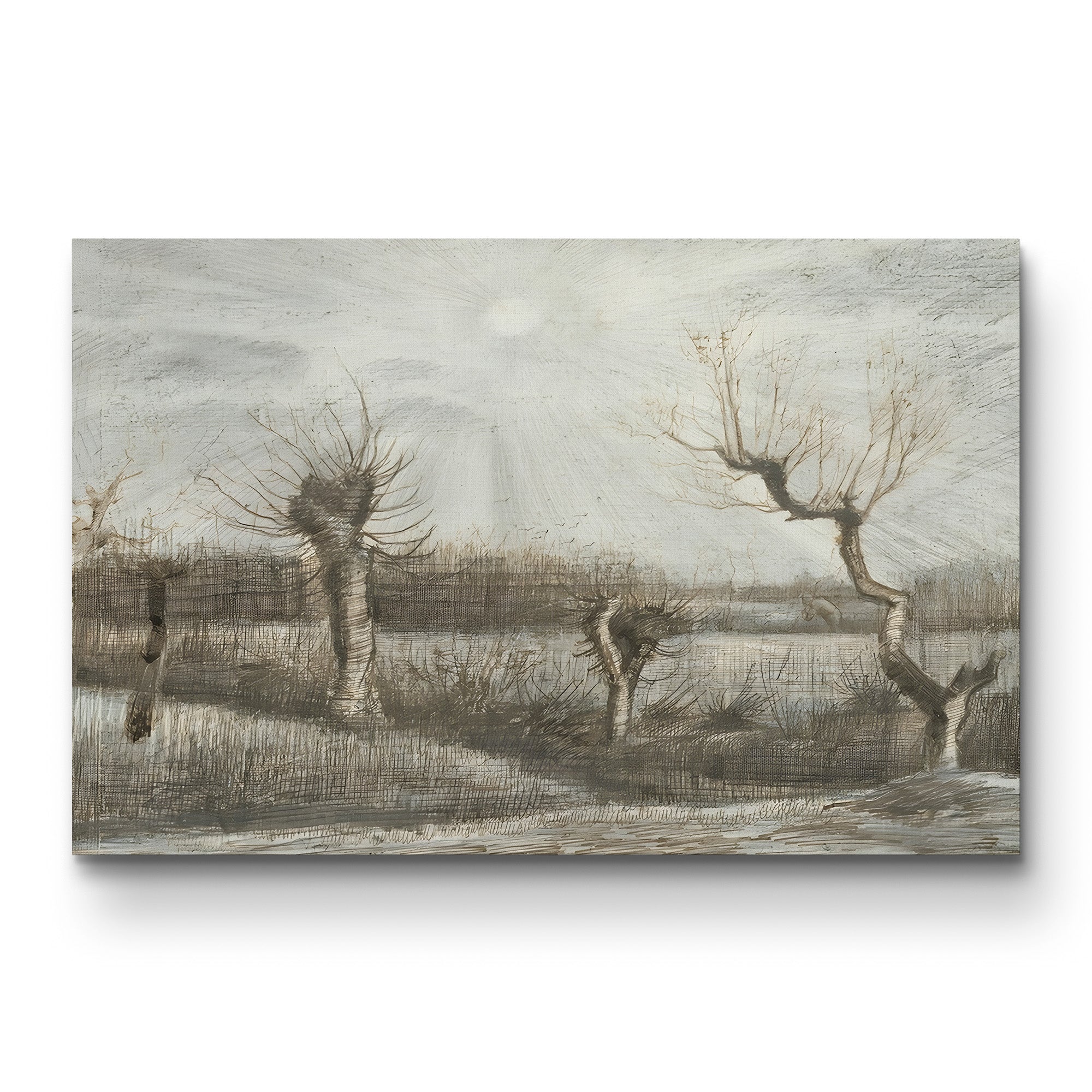 Tetards, 1884 – Vincent van Gogh Wall Art | Early Dutch Landscape Canvas Print