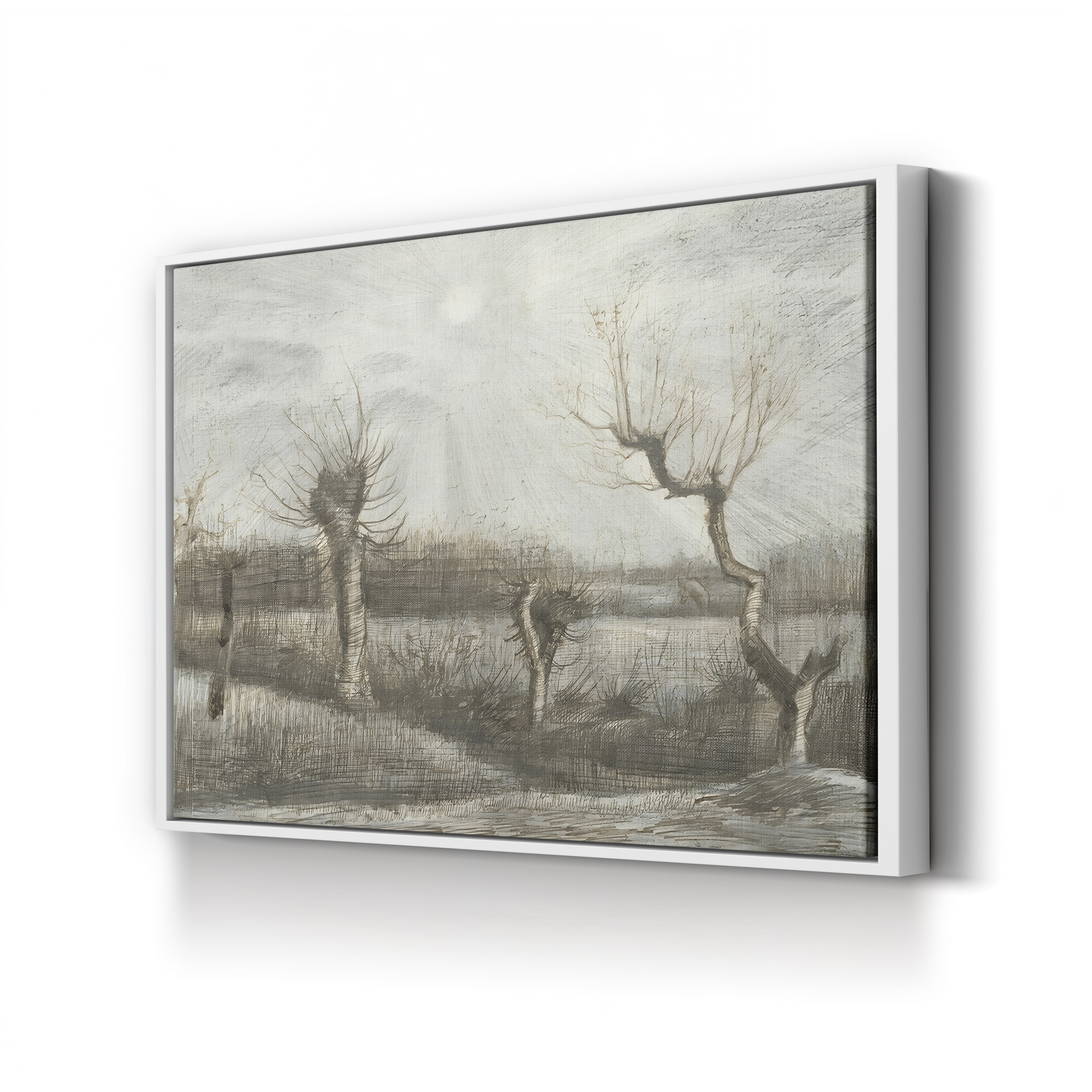 Tetards, 1884 – Vincent van Gogh Wall Art | Early Dutch Landscape Canvas Print