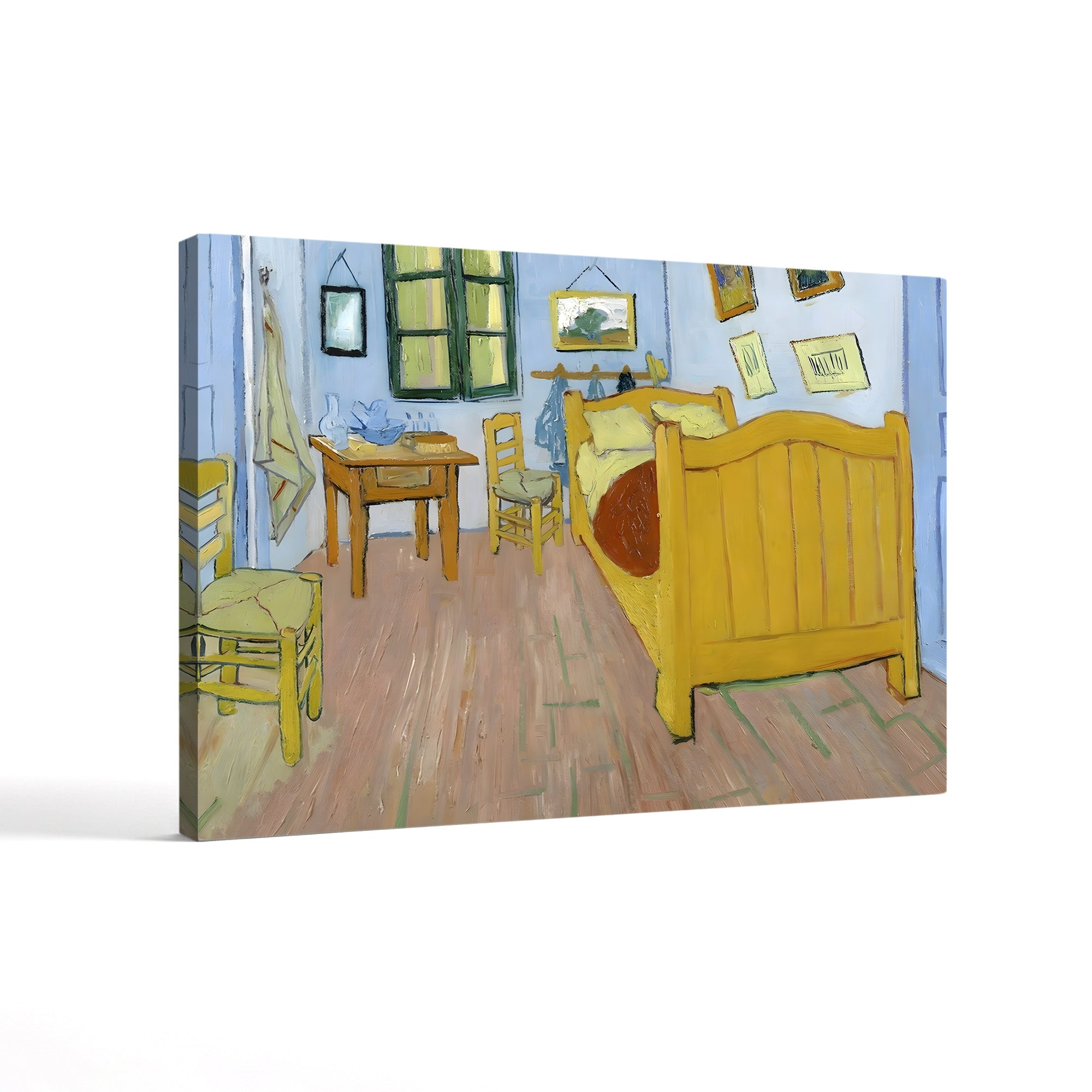 The Bedroom, 1888 – Vincent van Gogh Wall Art | Post-Impressionist Interior Canvas Print