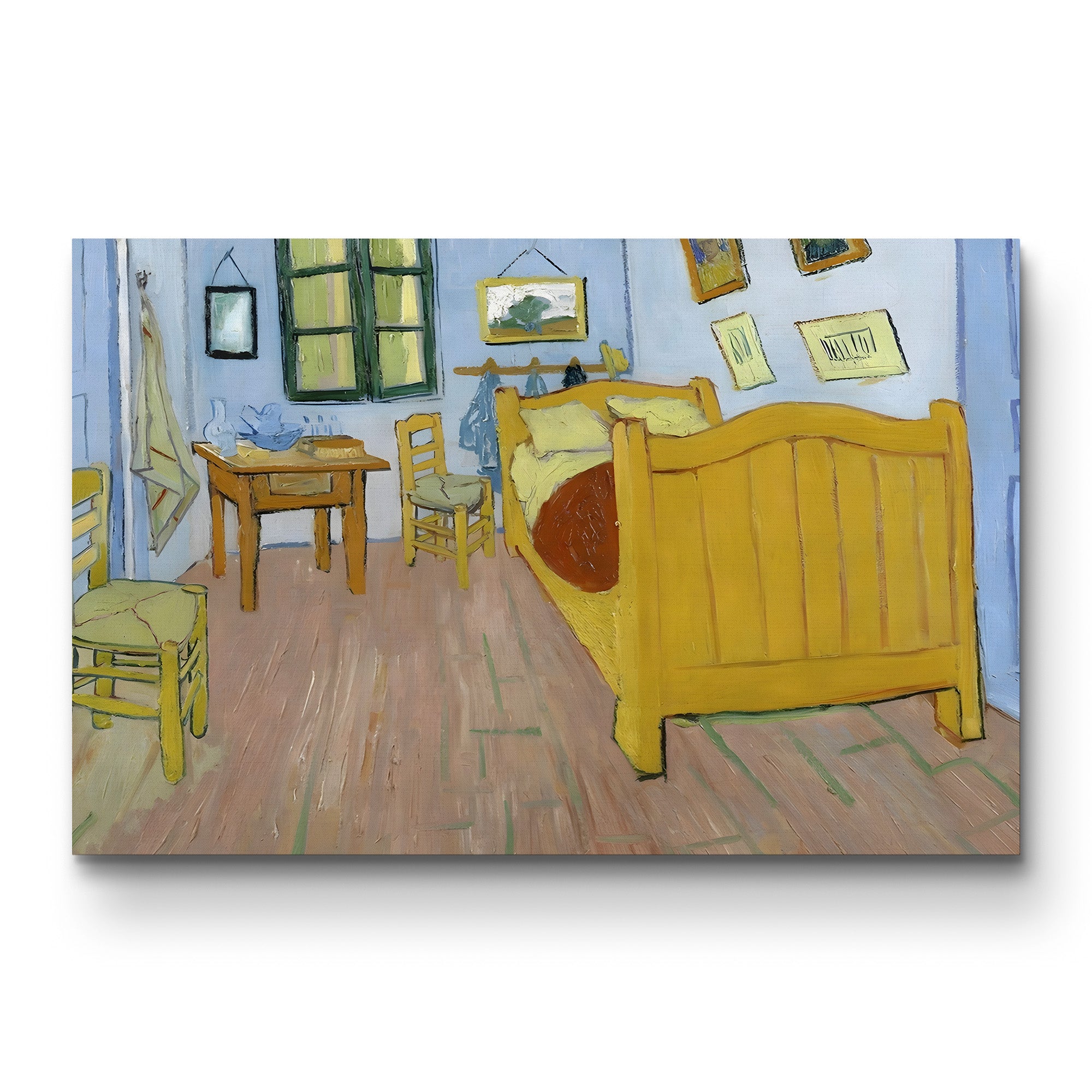 The Bedroom, 1888 – Vincent van Gogh Wall Art | Post-Impressionist Interior Canvas Print