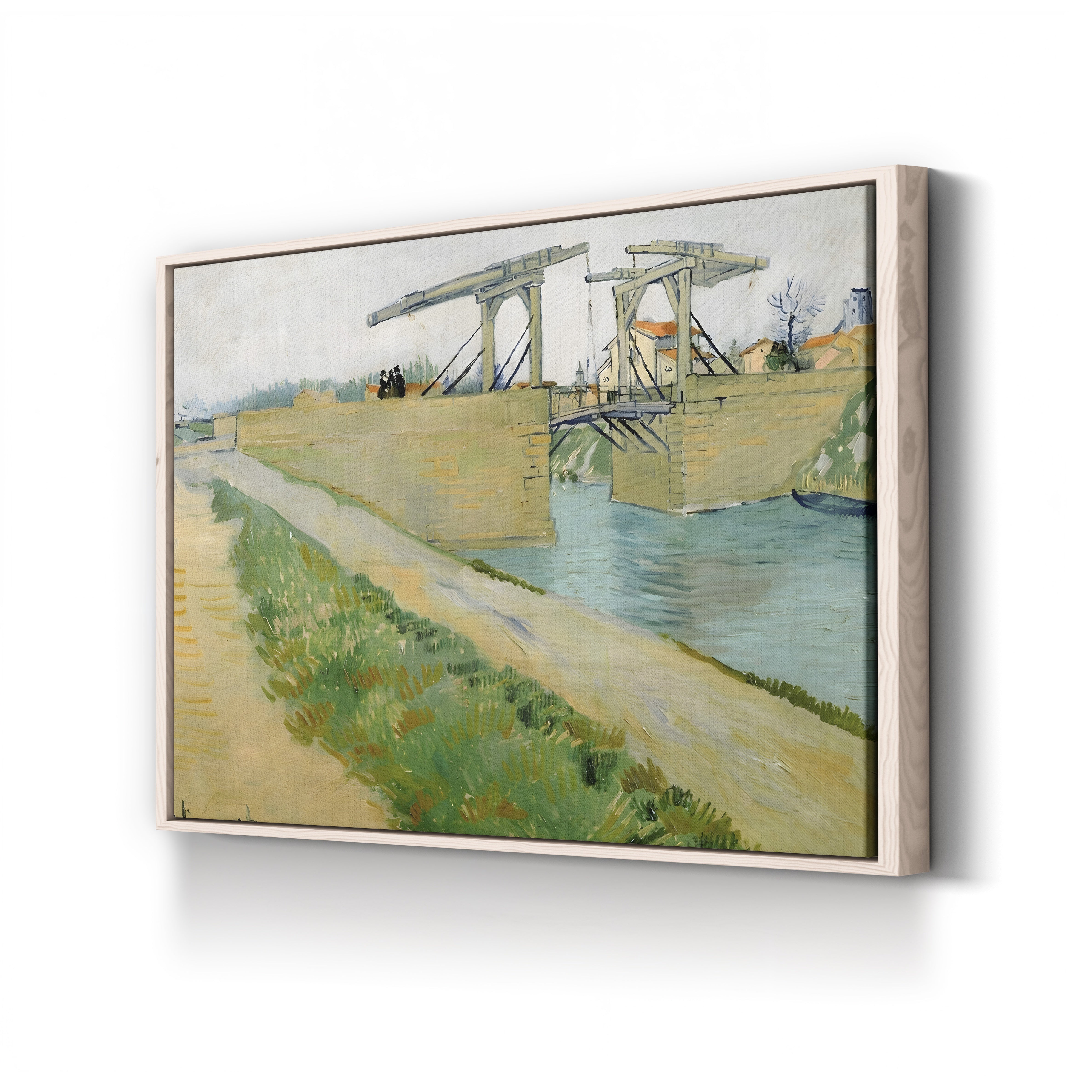 The Langlois Bridge – Vincent van Gogh Wall Art | Post-Impressionist Arles Canvas Print