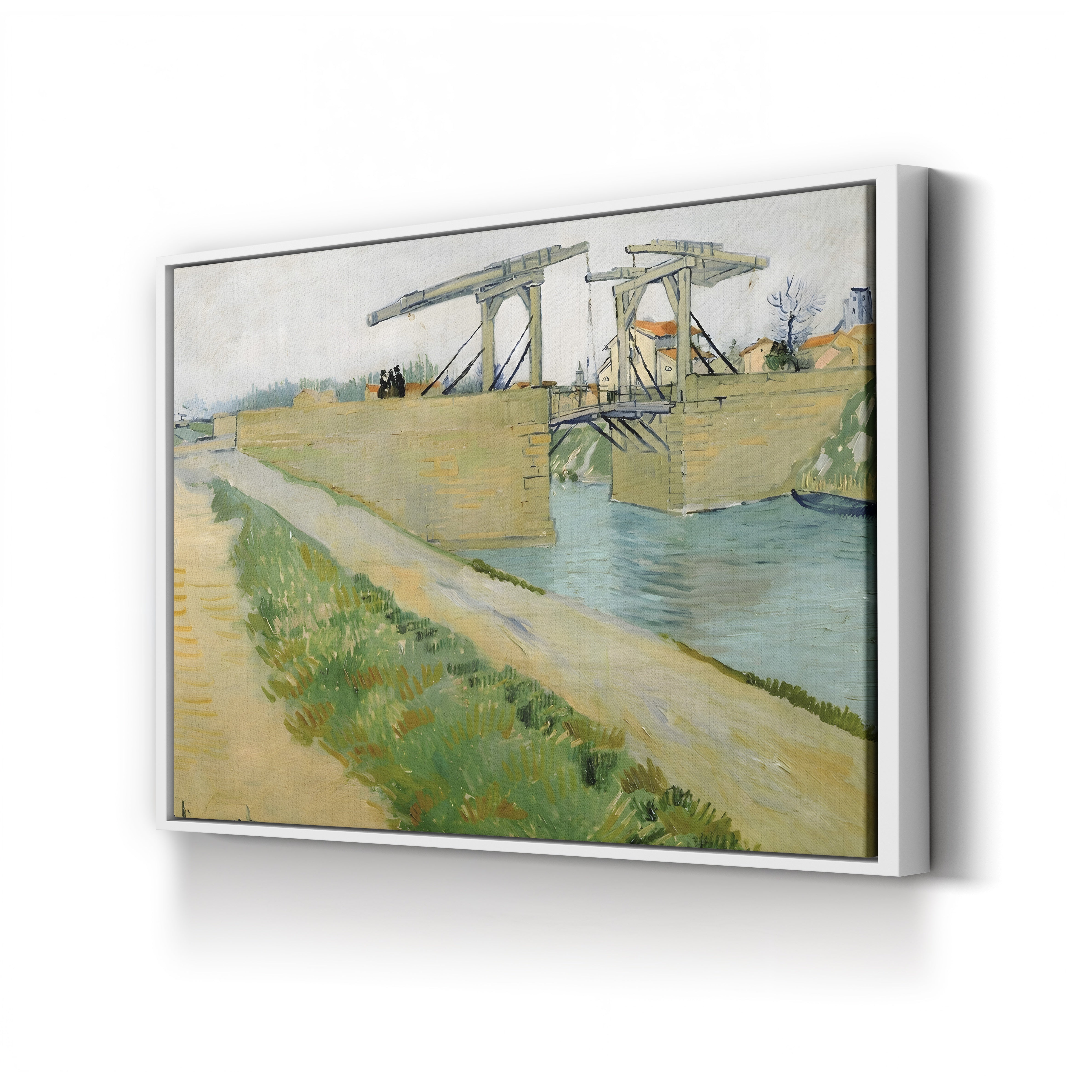 The Langlois Bridge – Vincent van Gogh Wall Art | Post-Impressionist Arles Canvas Print